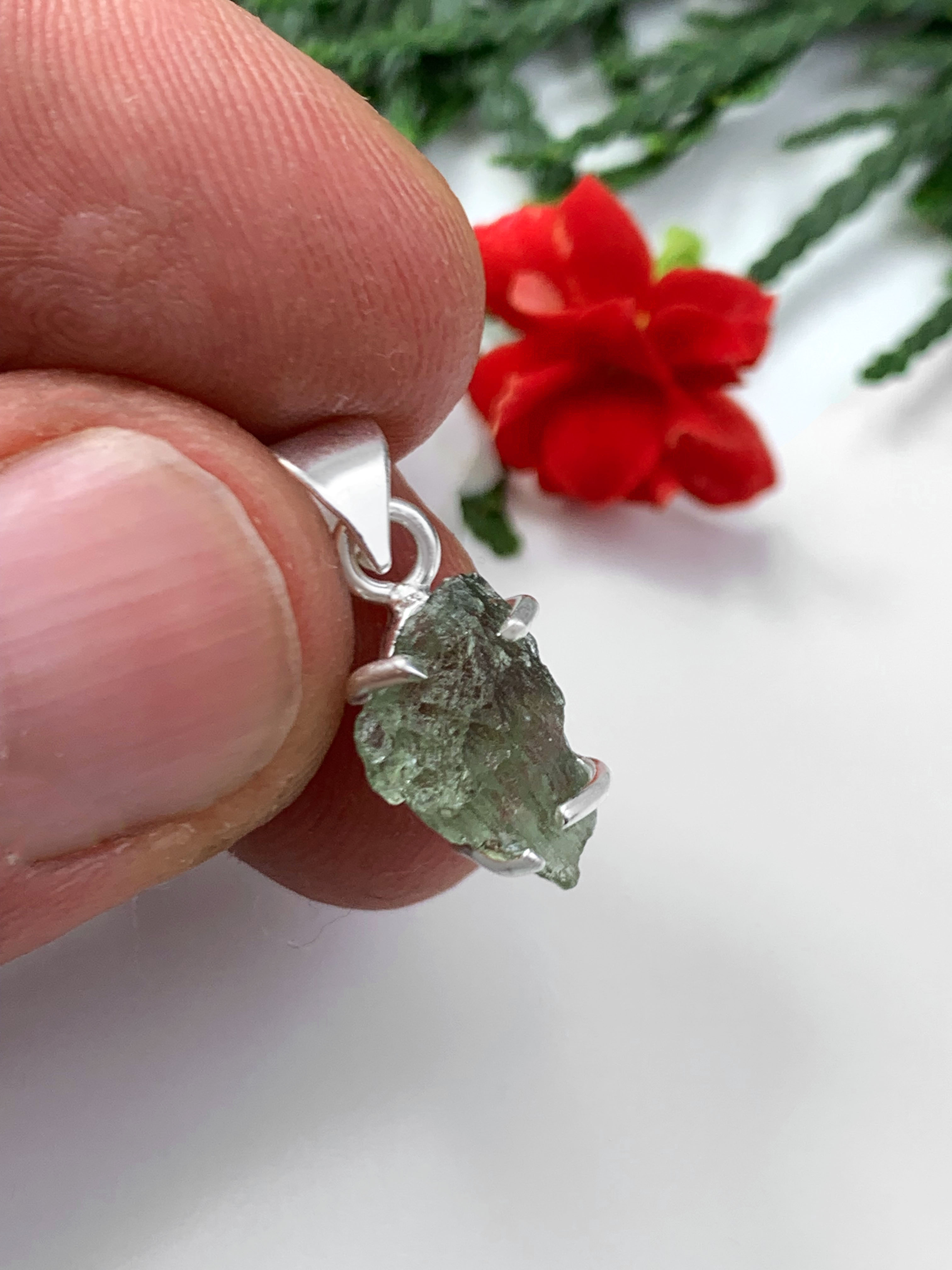 Moldavite Pendant