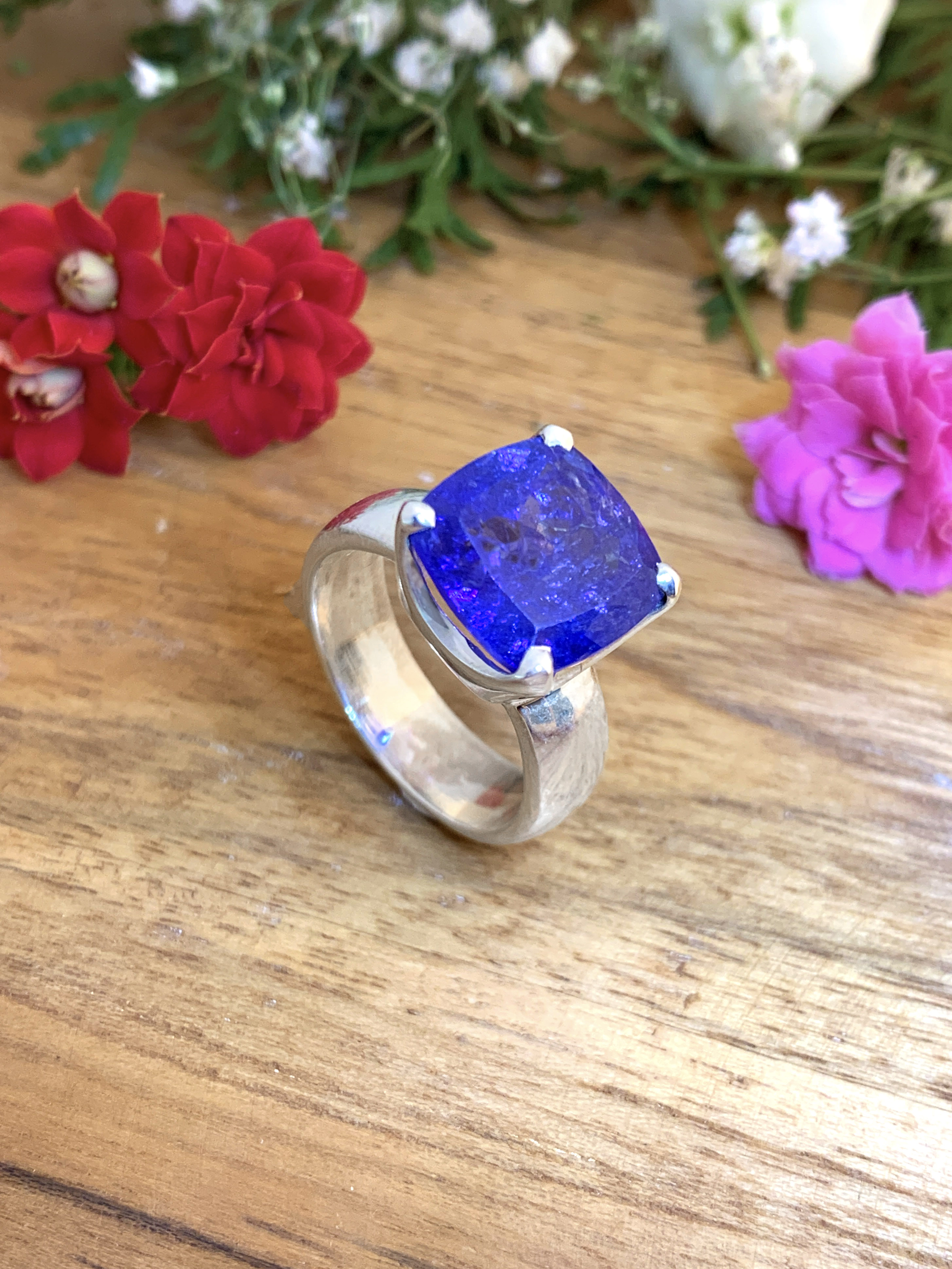tansanit-ring-tanzanite-ring-r01463 Tansanit Ring - TOP - 58/18