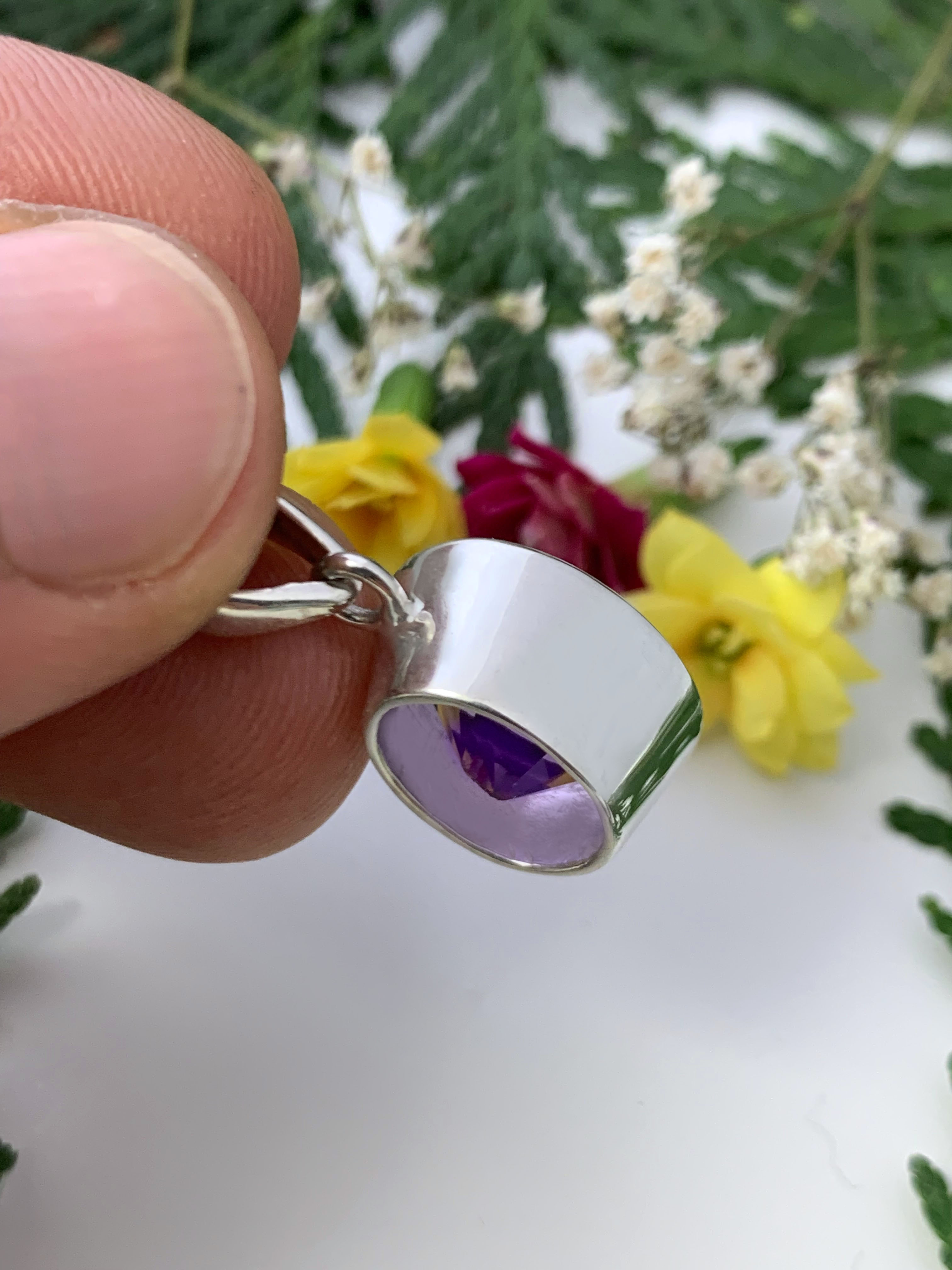 amethyst-anhaenger-amethyst-pendant-ah04414-2 Amethyst Anhänger TOP Afrika