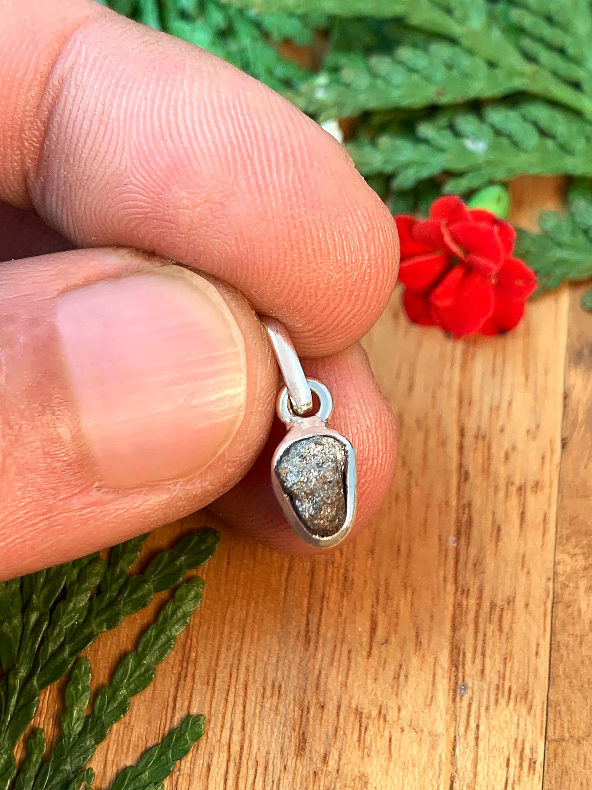 Rohdiamant Anhänger