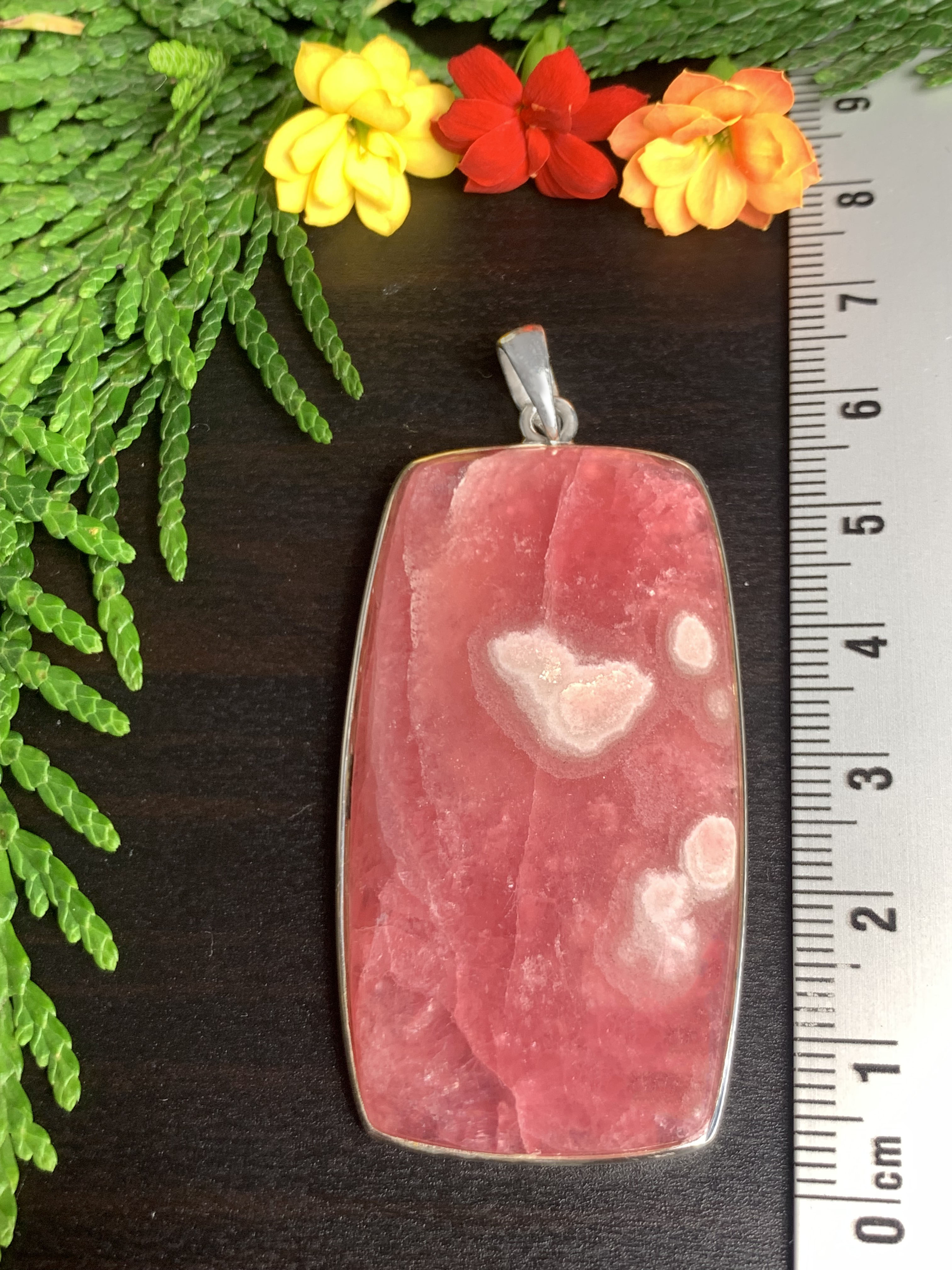 Rhodochrosite Pendant