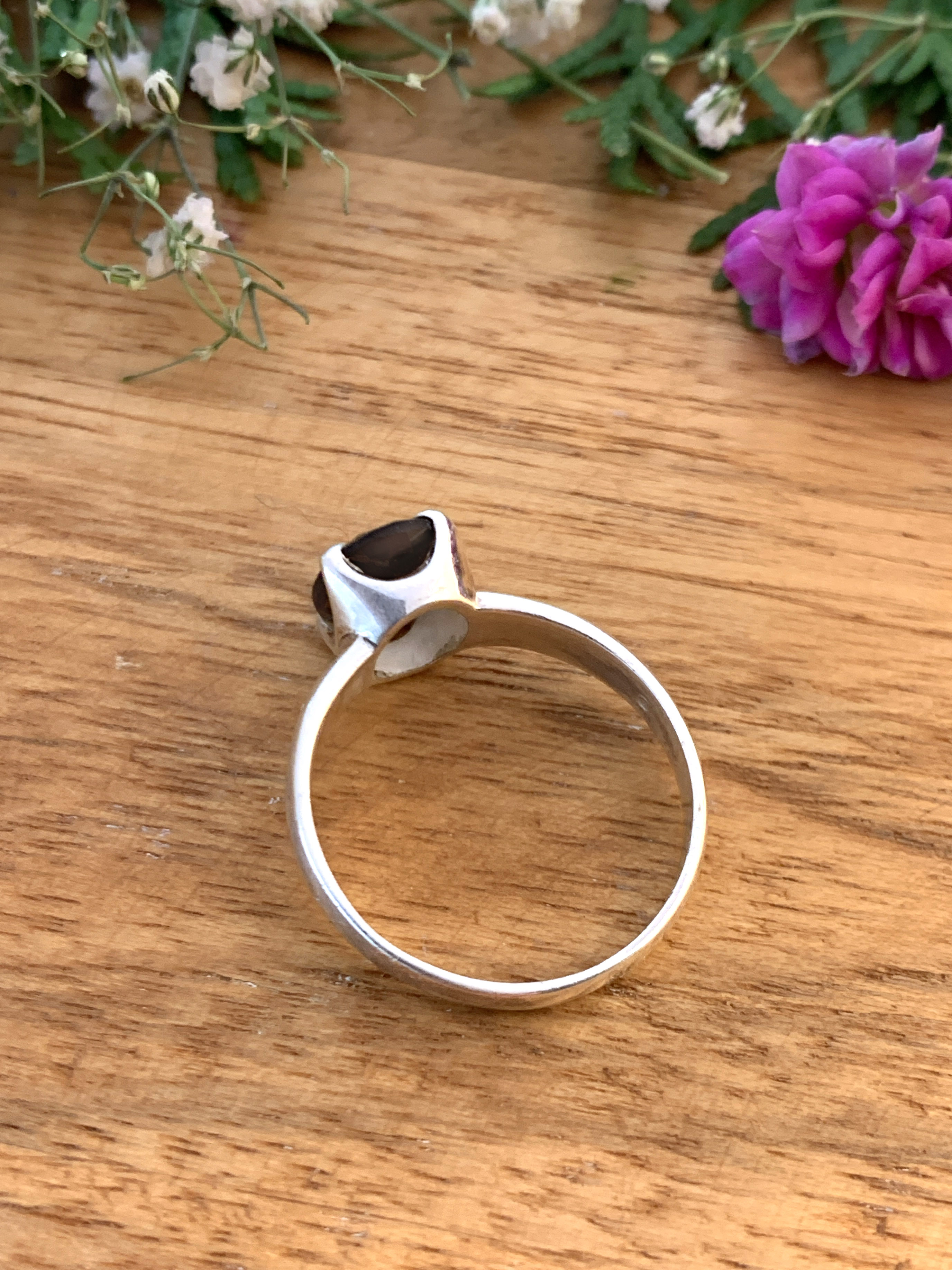 Rauchquarz Ring
