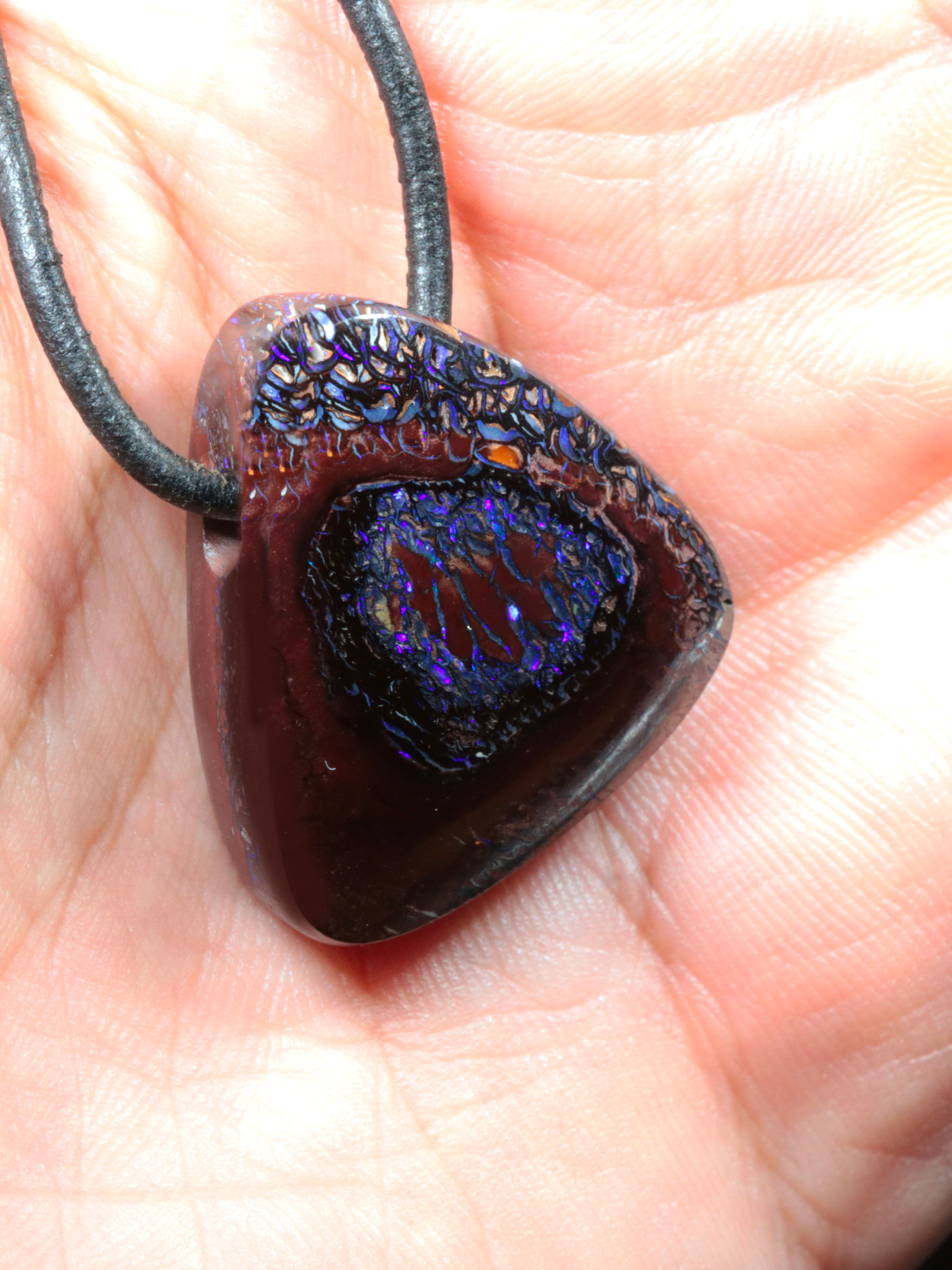 Boulder Opal Anhänger 