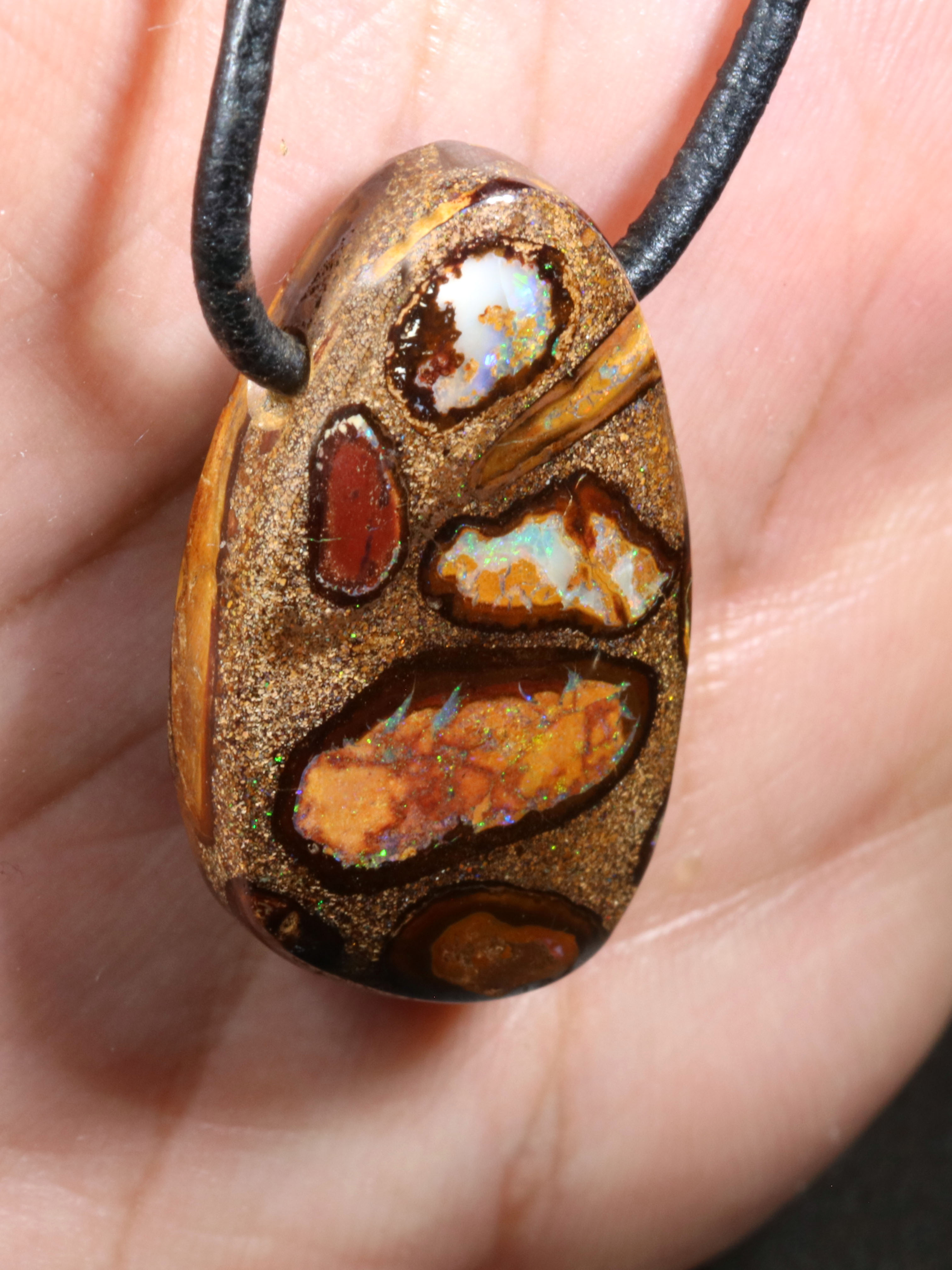 Boulder Opal Pendant