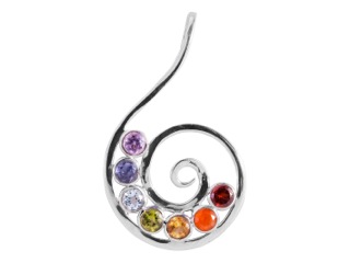 0214598463091382f Chakra Pendant