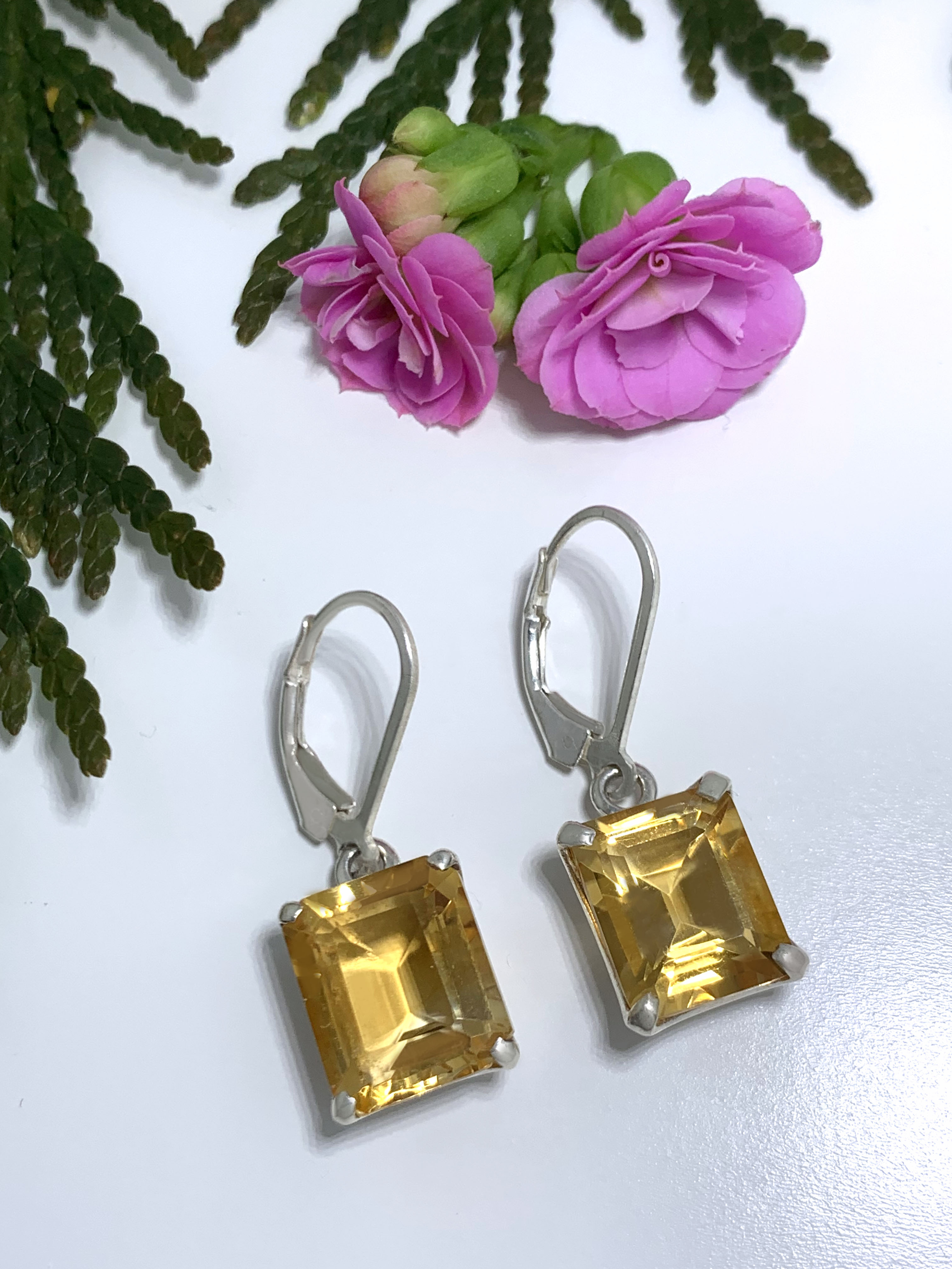 citrin-ohrhaenger-citrine-earrings-ohr00850 Citrin Ohrhänger