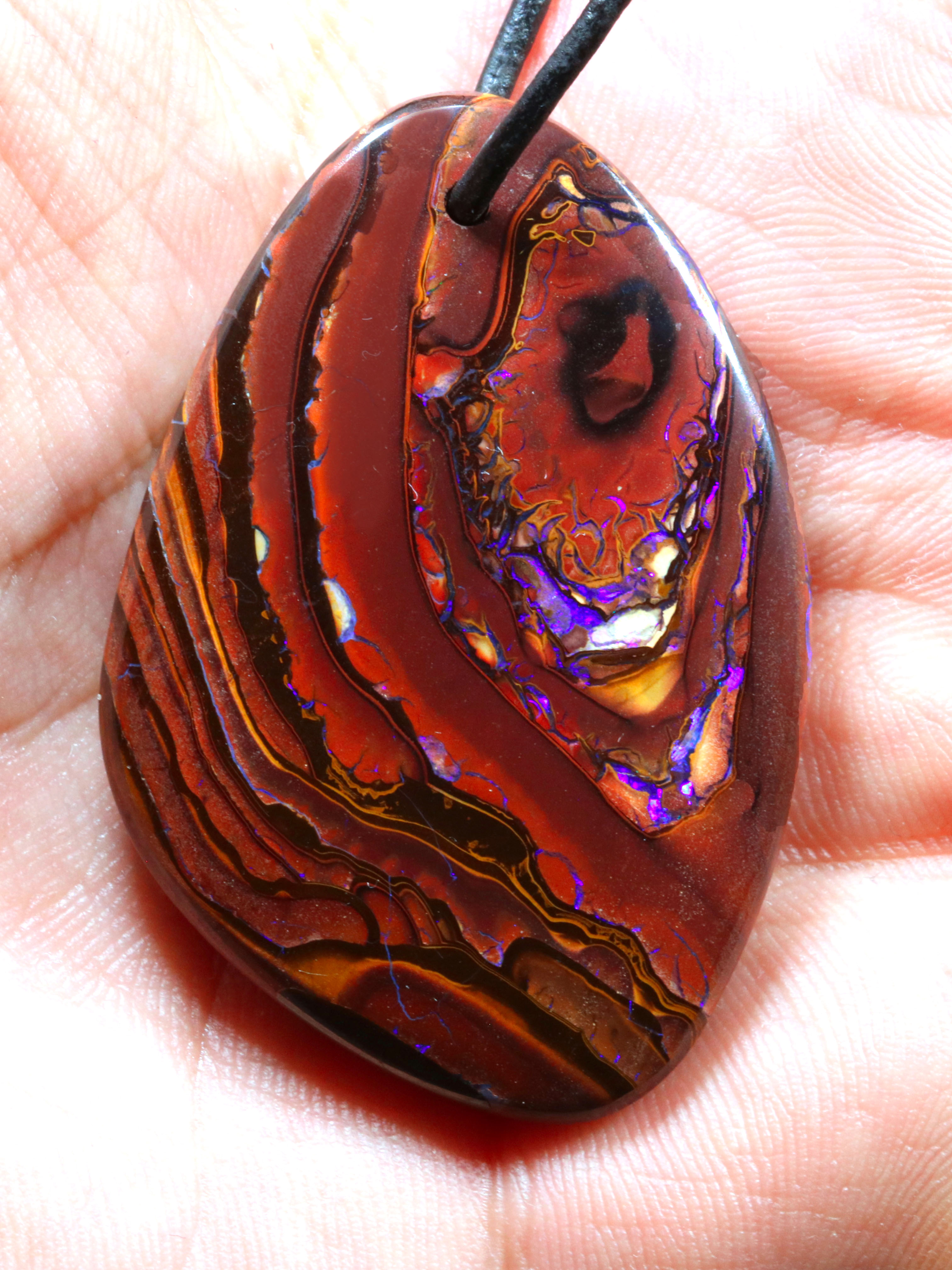 Boulder Opal Pendant