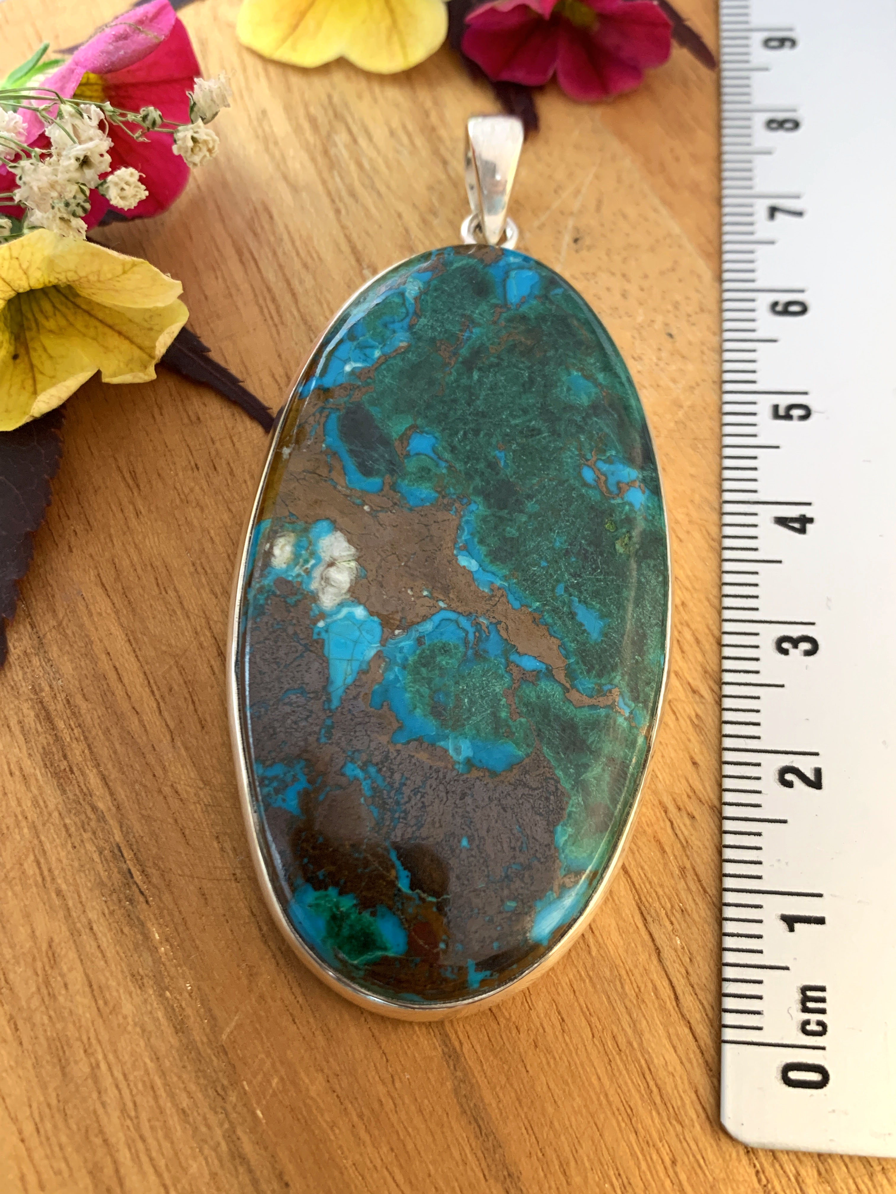 Chrysocolla  Pendant - XL