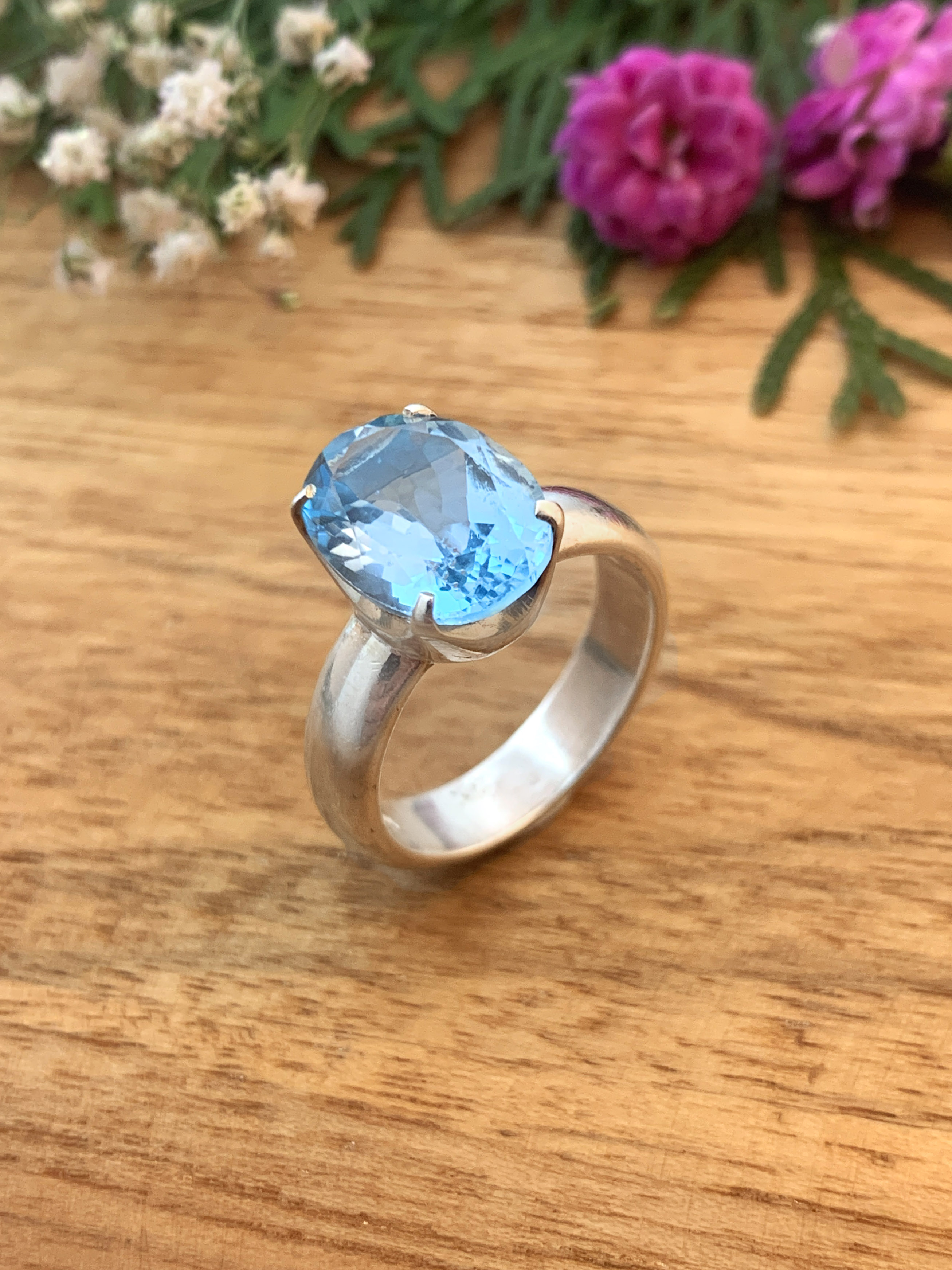 blautopas-ring-blue-topaz-ring-r01594 Blautopas Ring