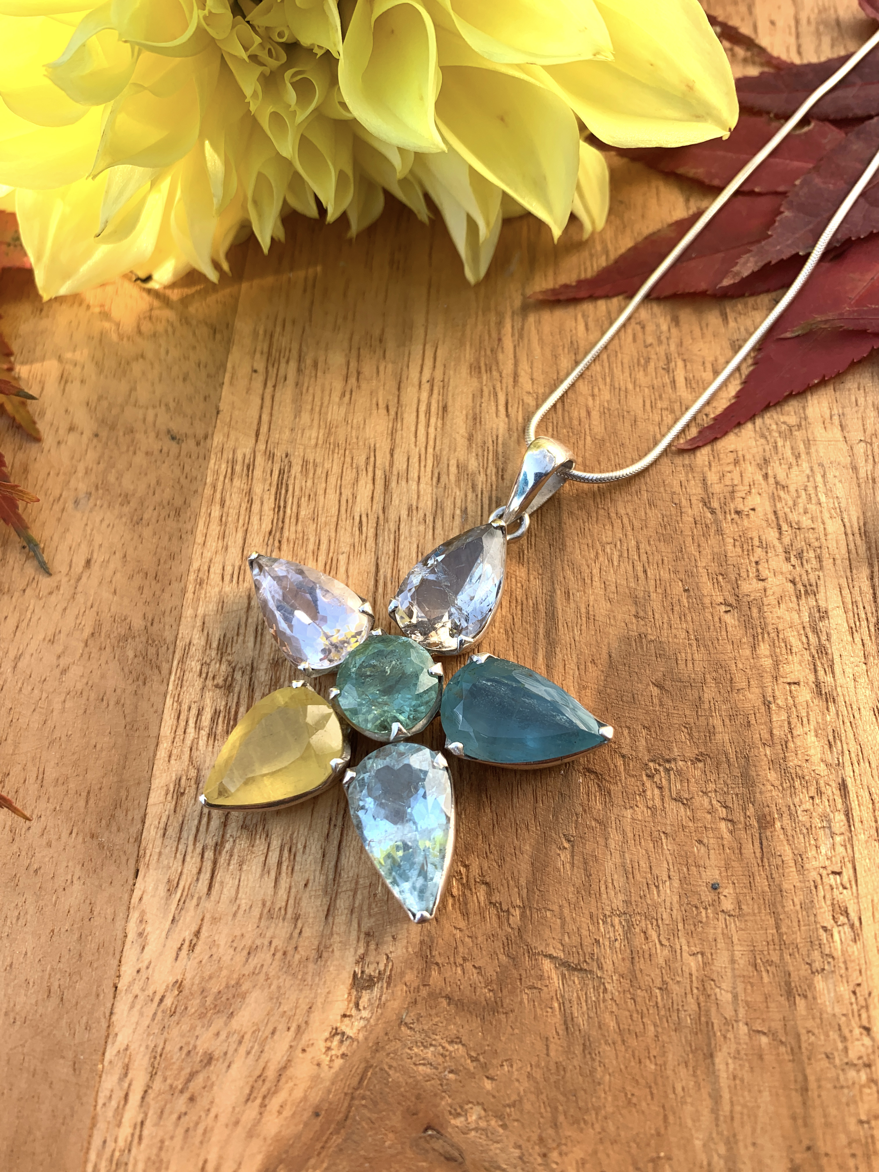 Multistone pendant 