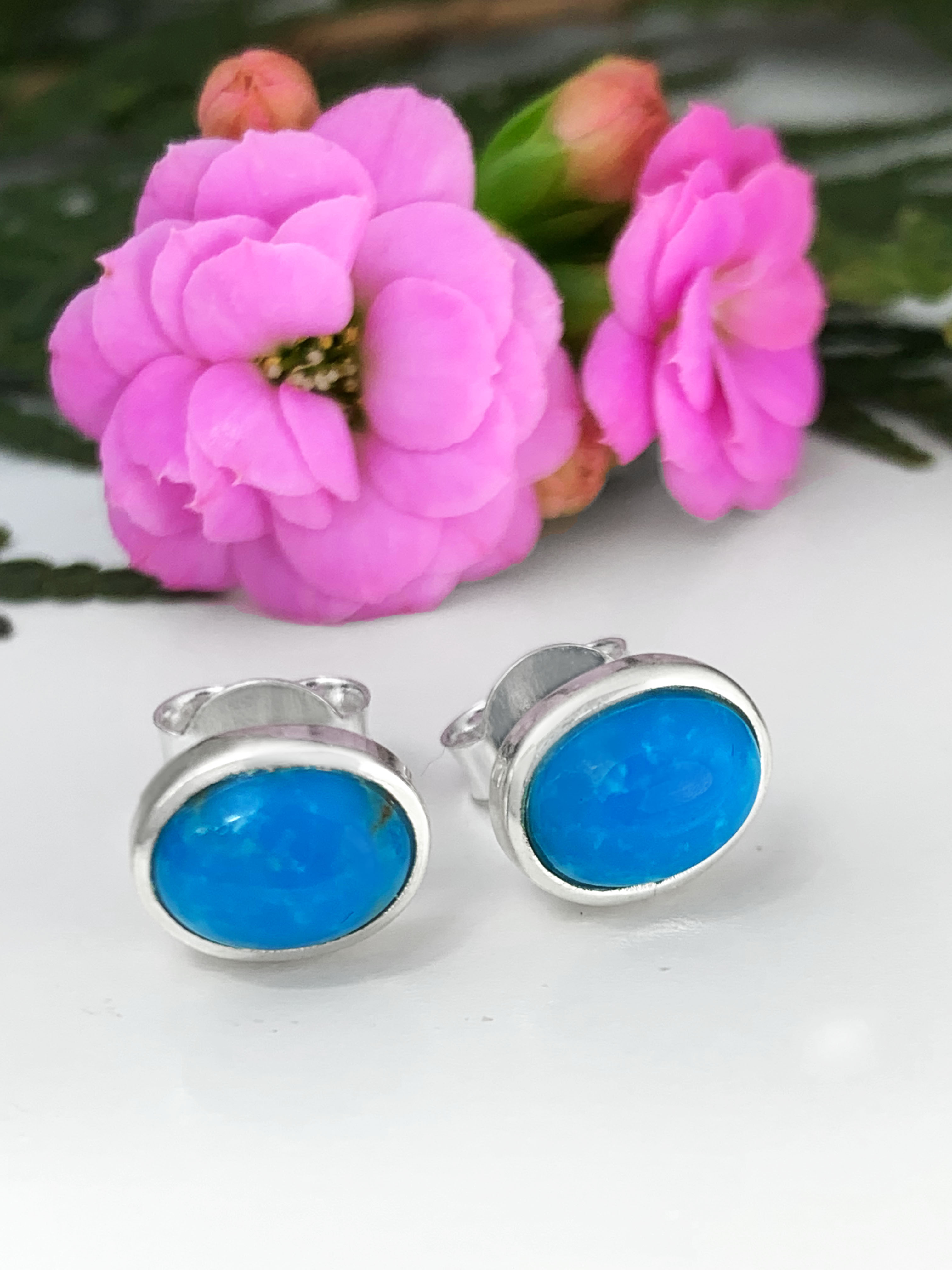 tuerkis-ohrstecker-turquoise-studs-ohr00913 Türkis Ohrstecker - TOP