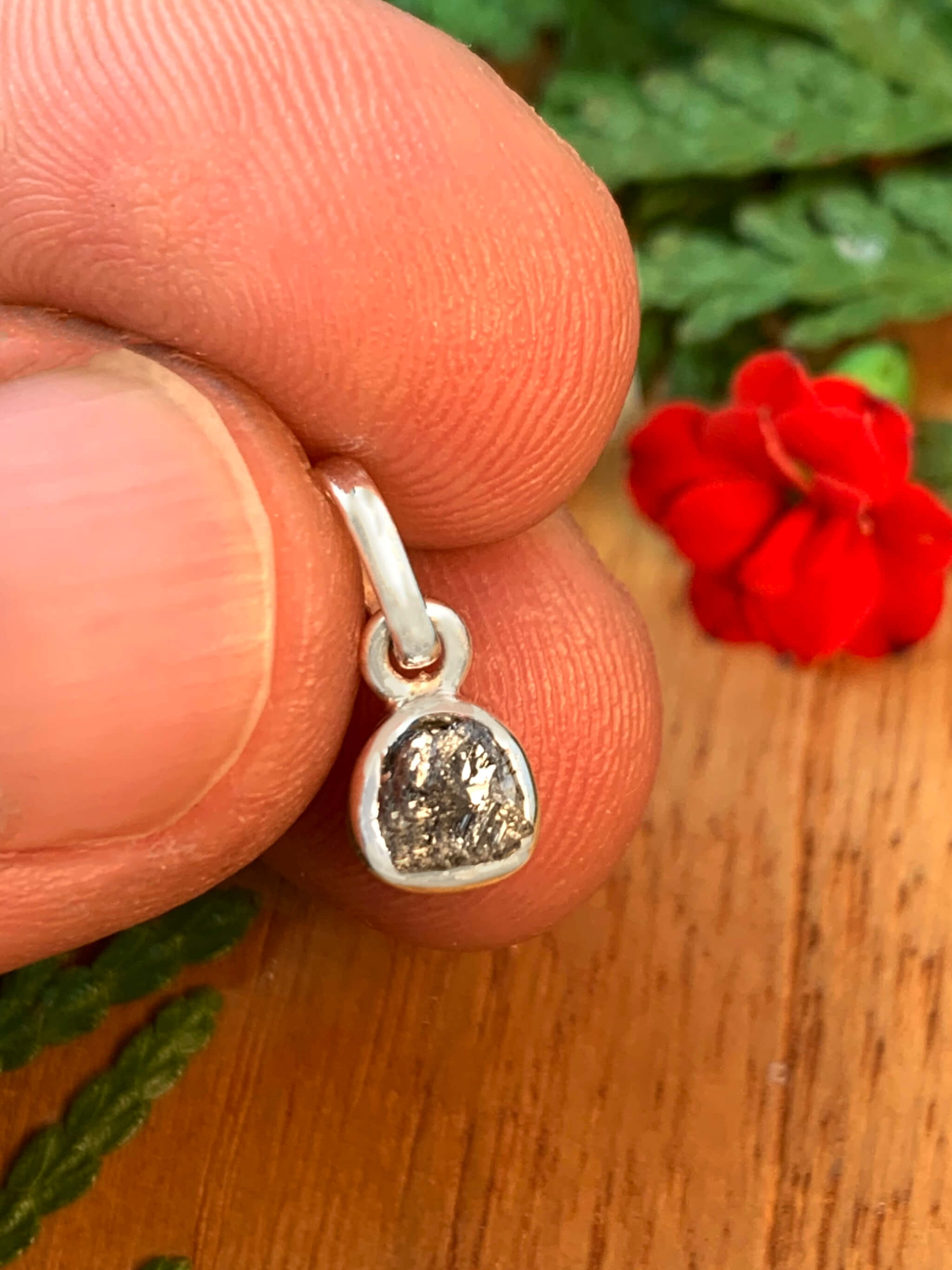 Rohdiamant Anhänger