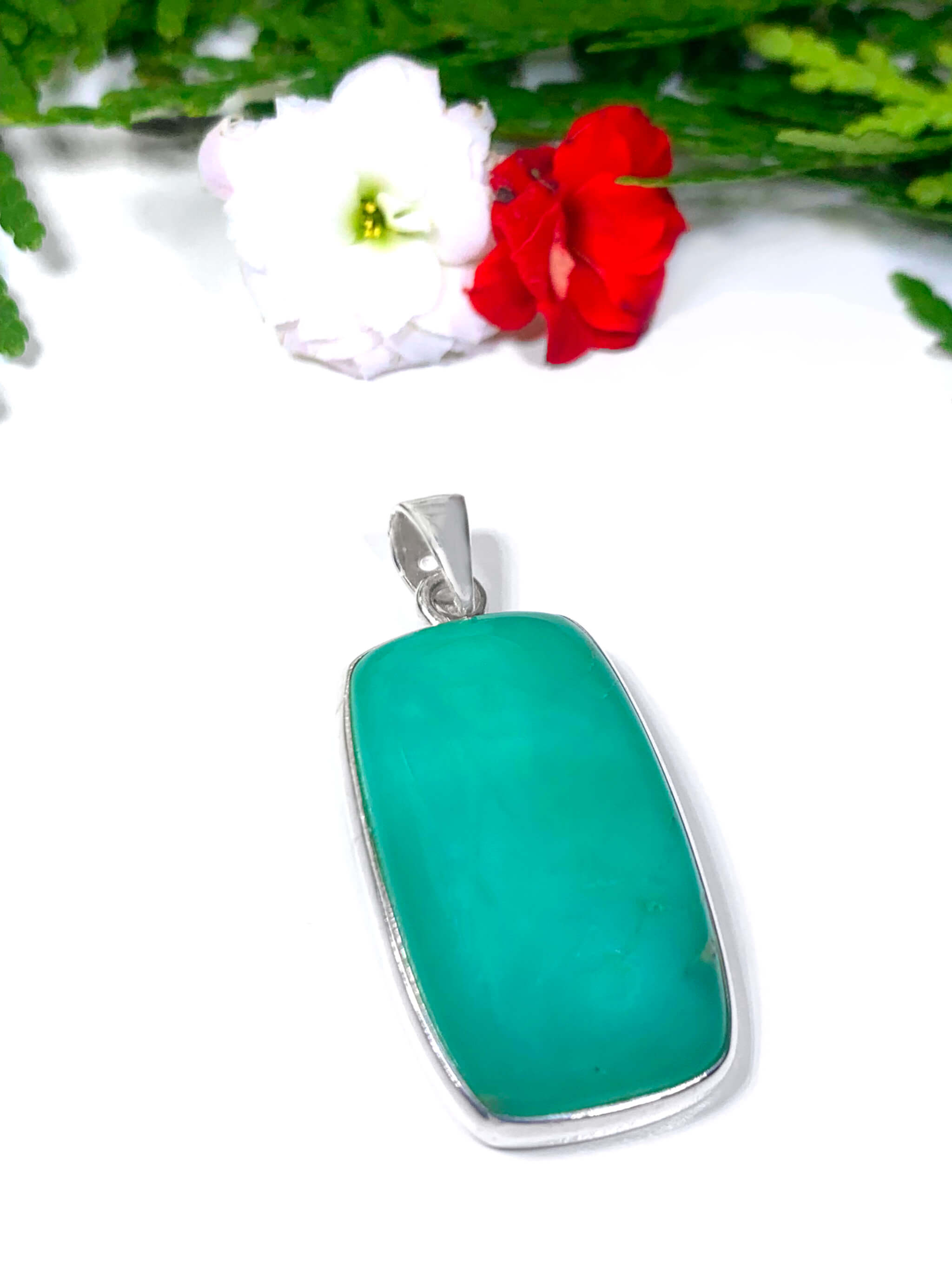 Chrysoprase Pendant 