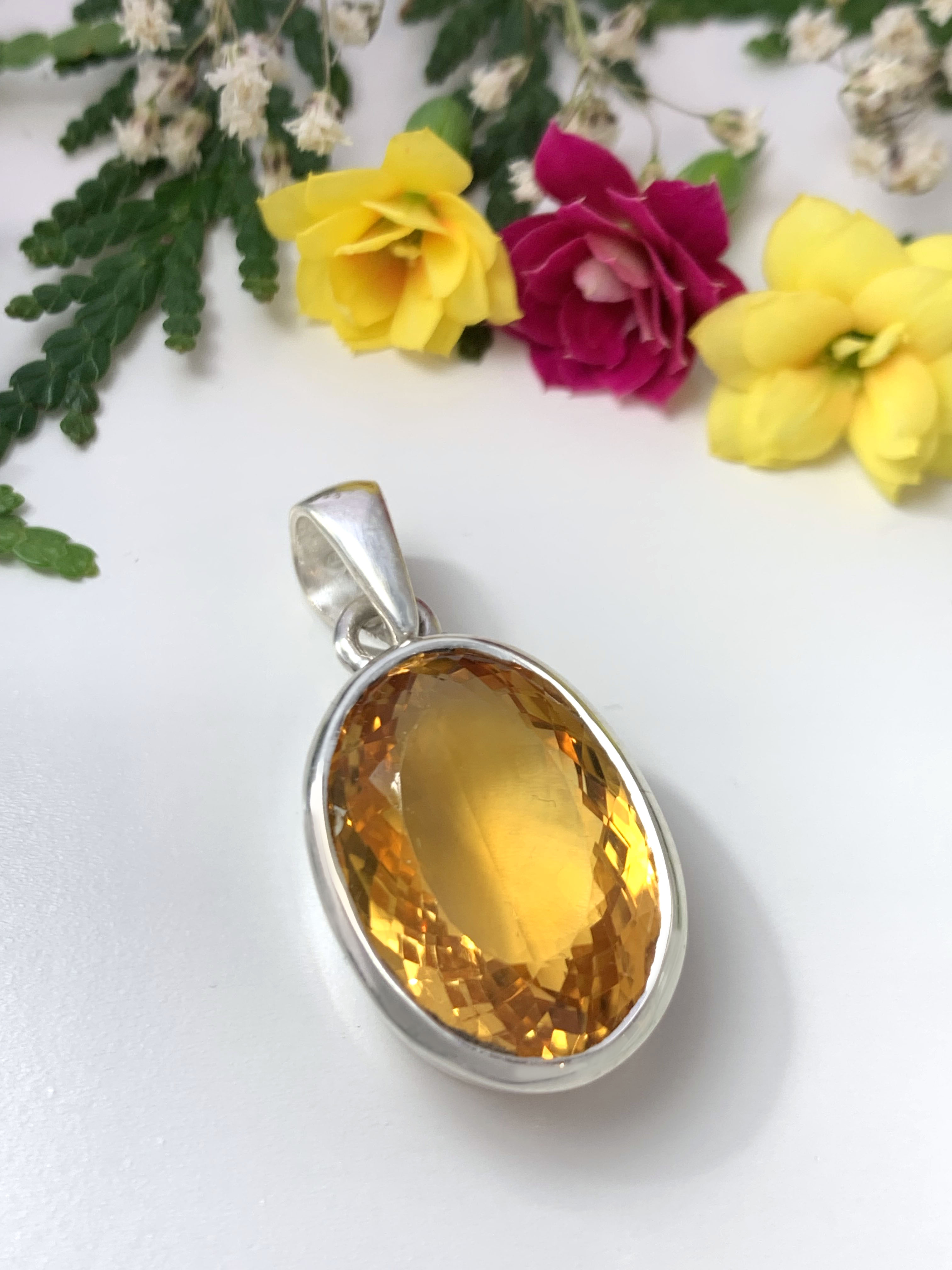 Citrine Pendant - TOP 