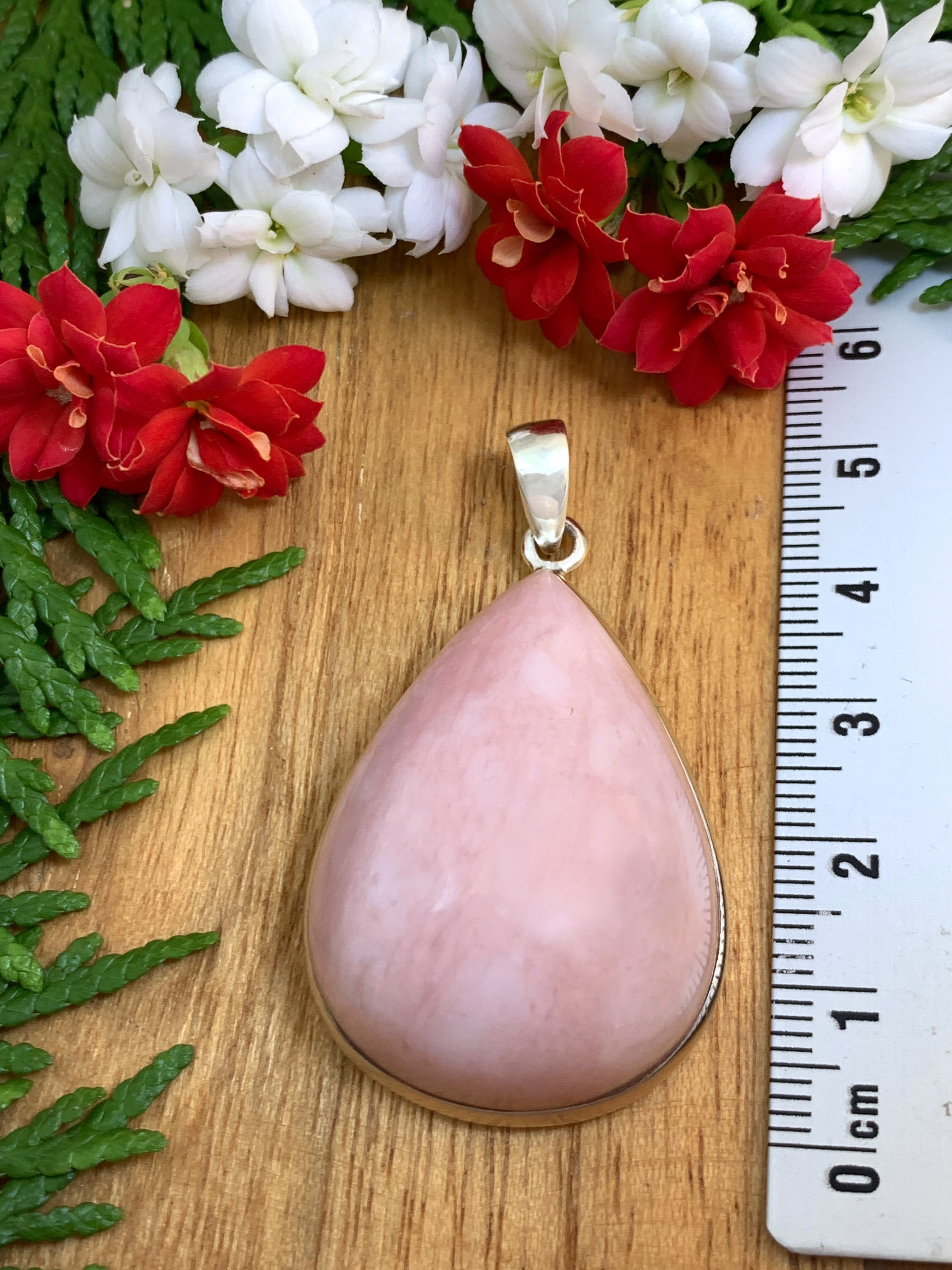 Pink Opal Pendant