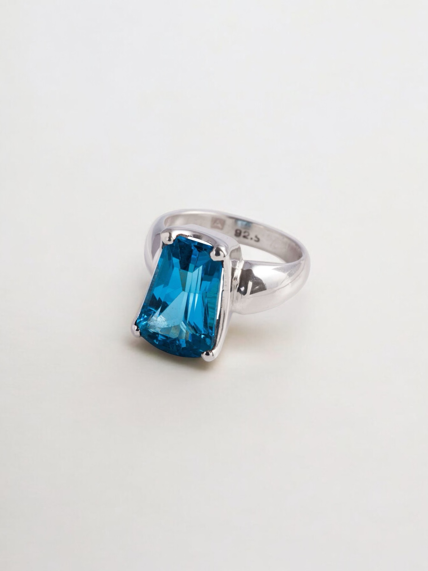 TOP Blue Topaz ring  - 54
