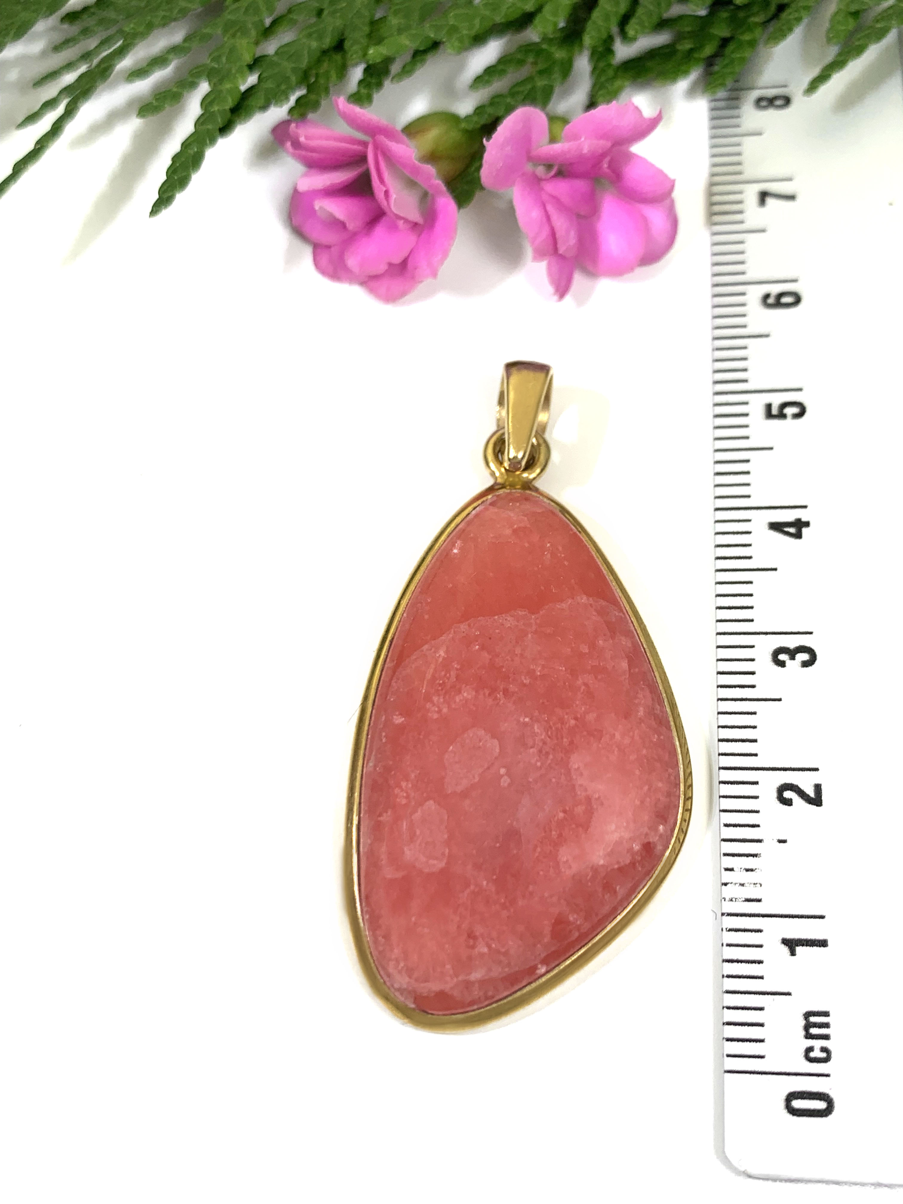 Rhodochrosite Pendant 