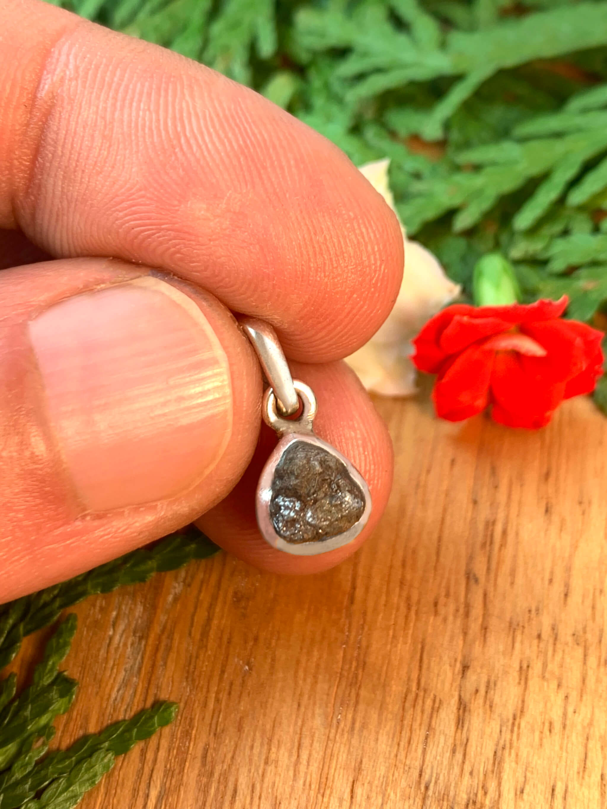 Rohdiamant Anhänger