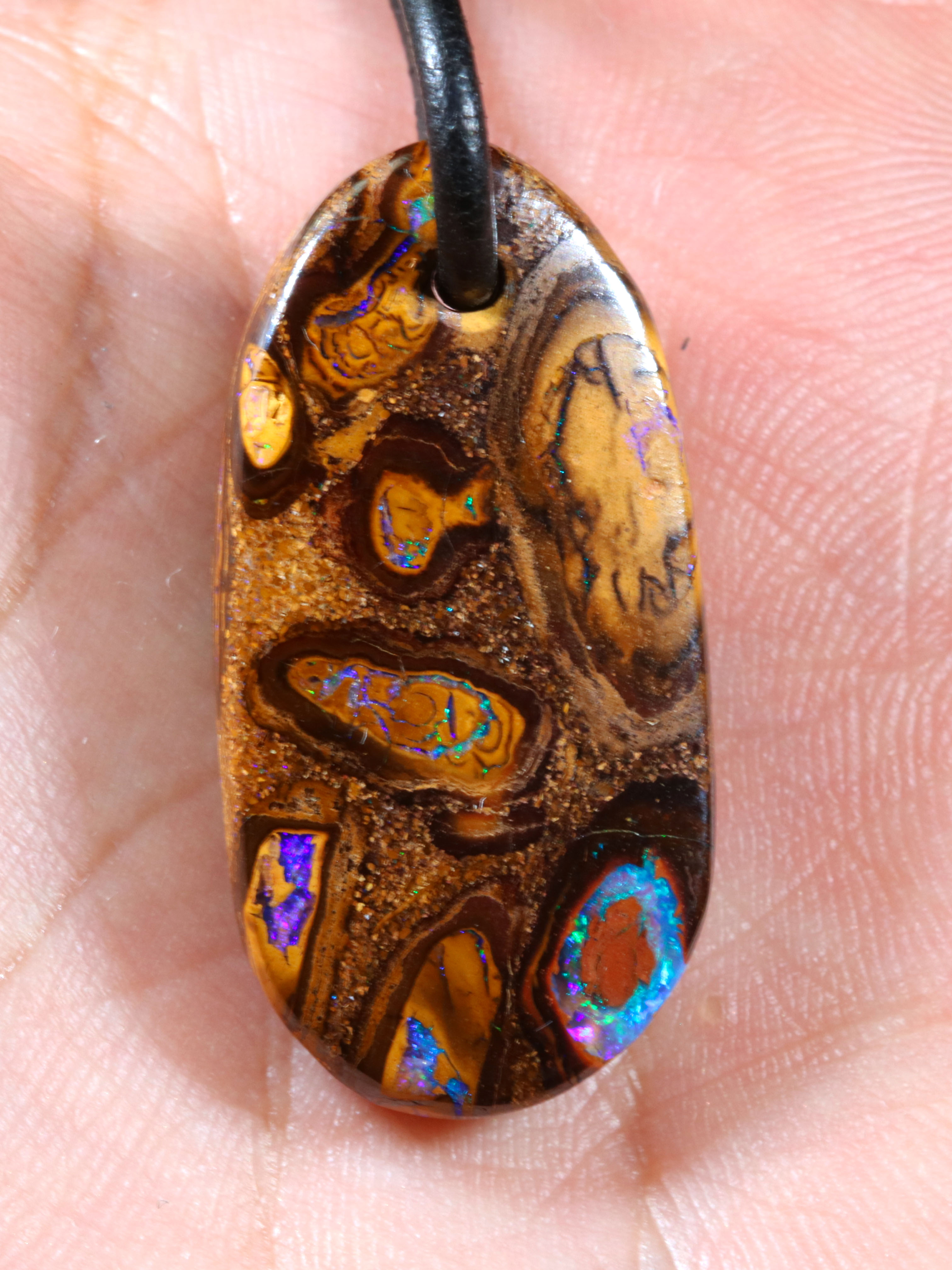Boulder Opal Pendant