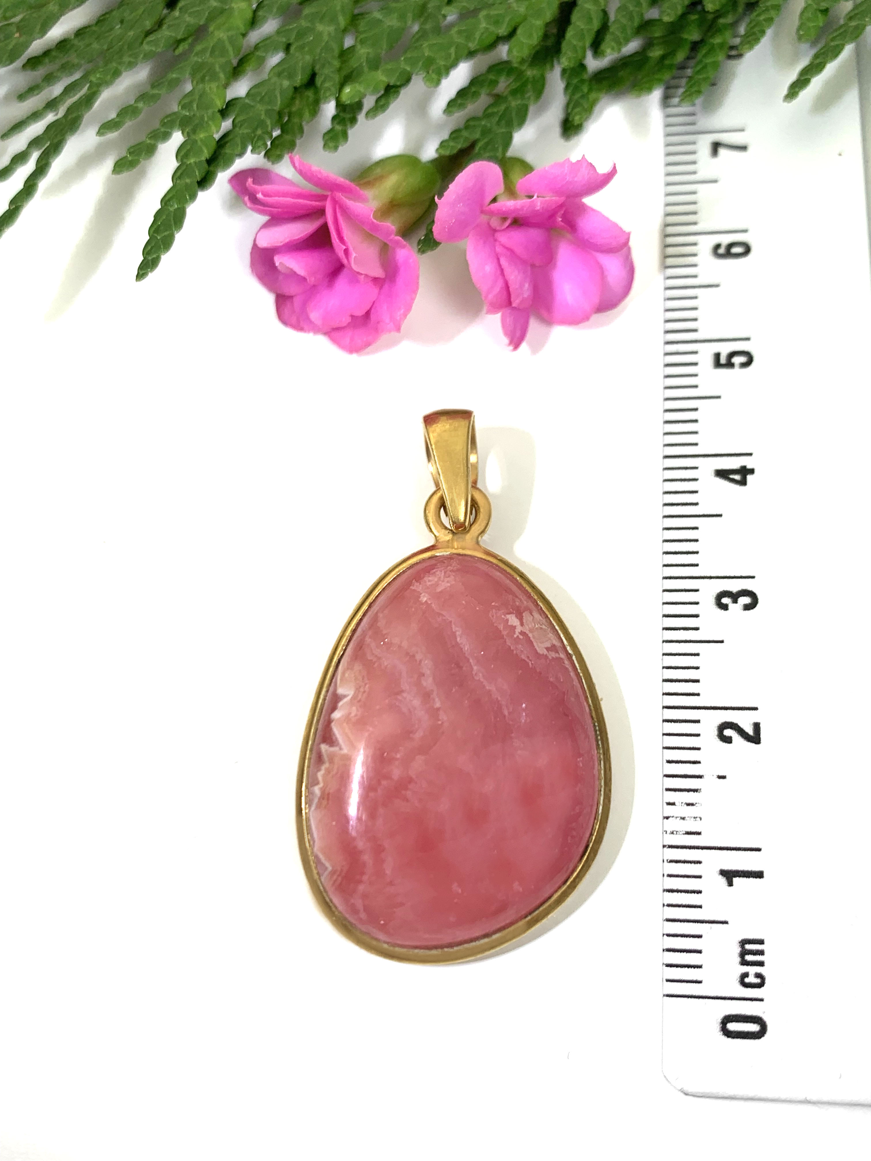 Rhodochrosit Anhänger 