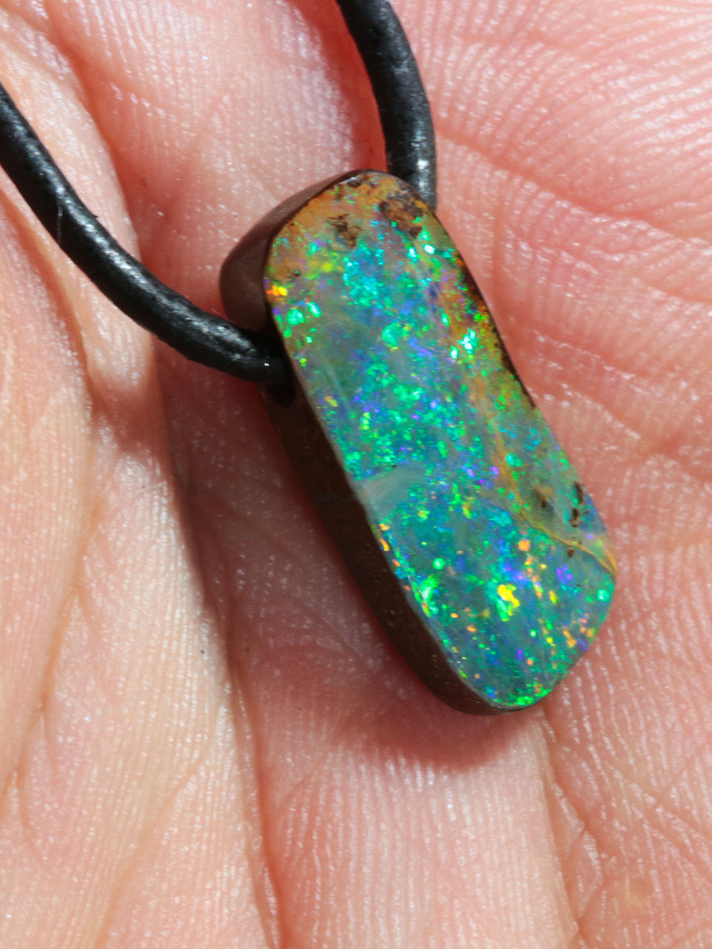 Boulder Opal Pendant