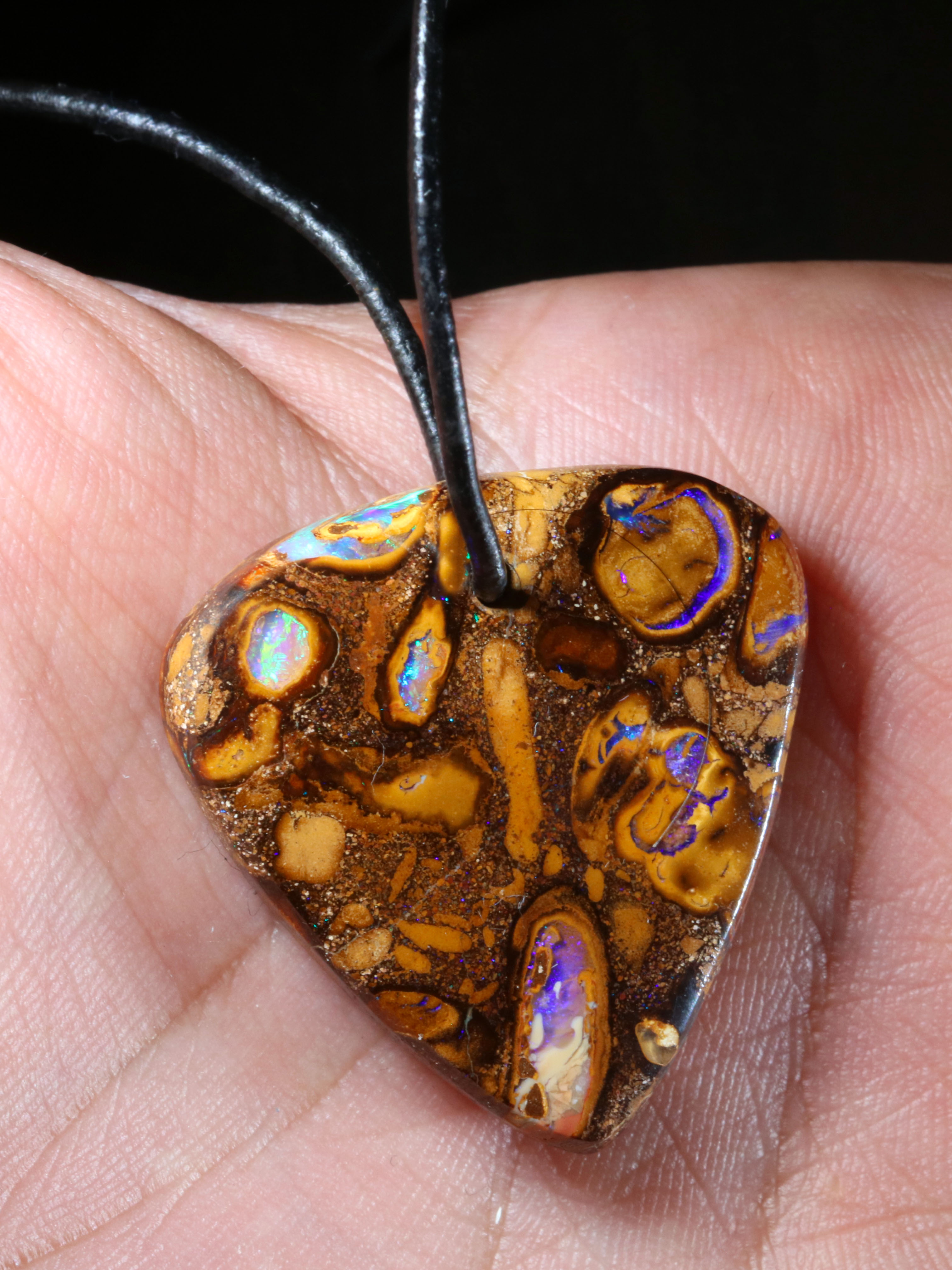 Boulder Opal Pendant