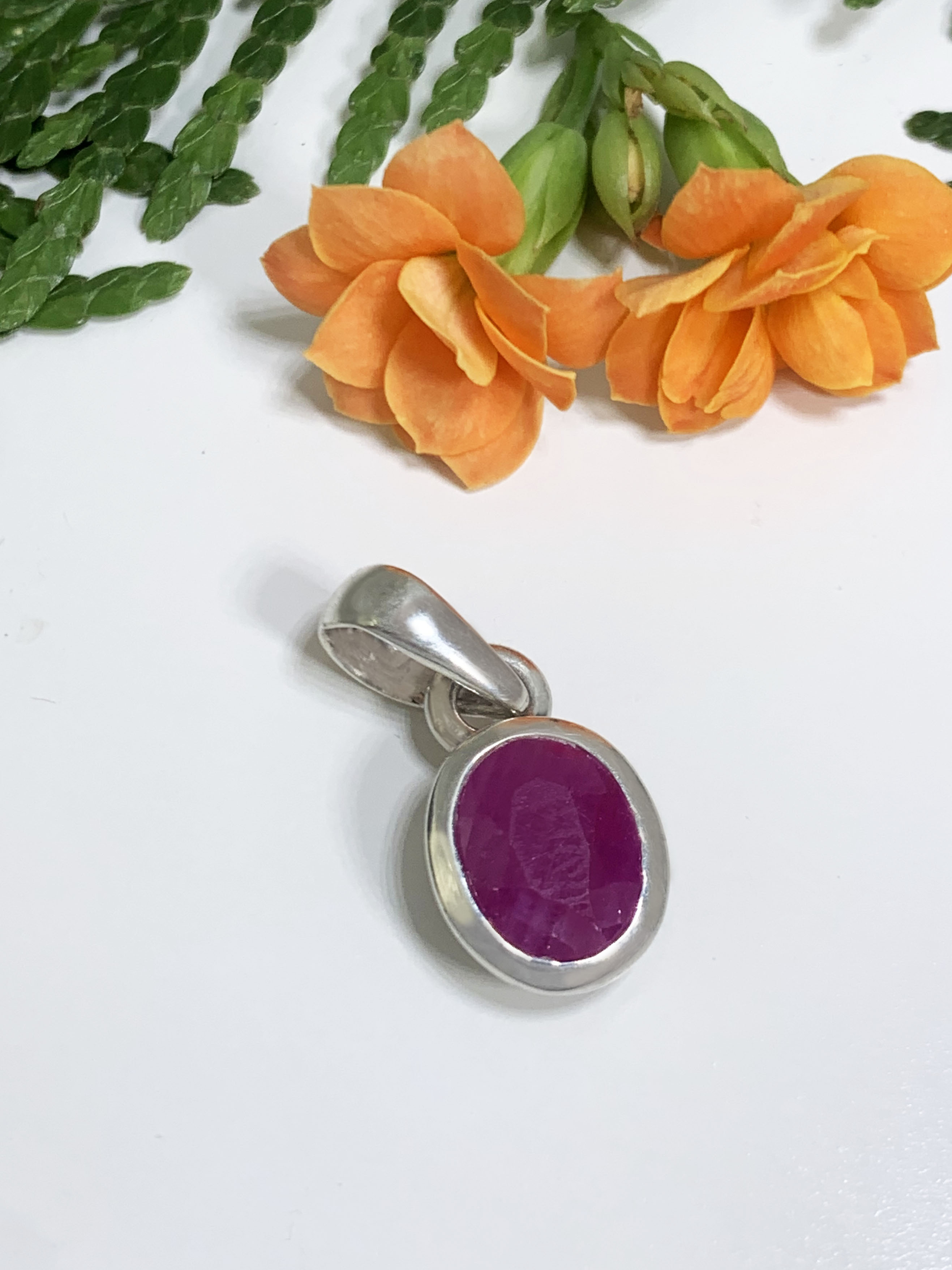 Ruby Pendant - TOP
