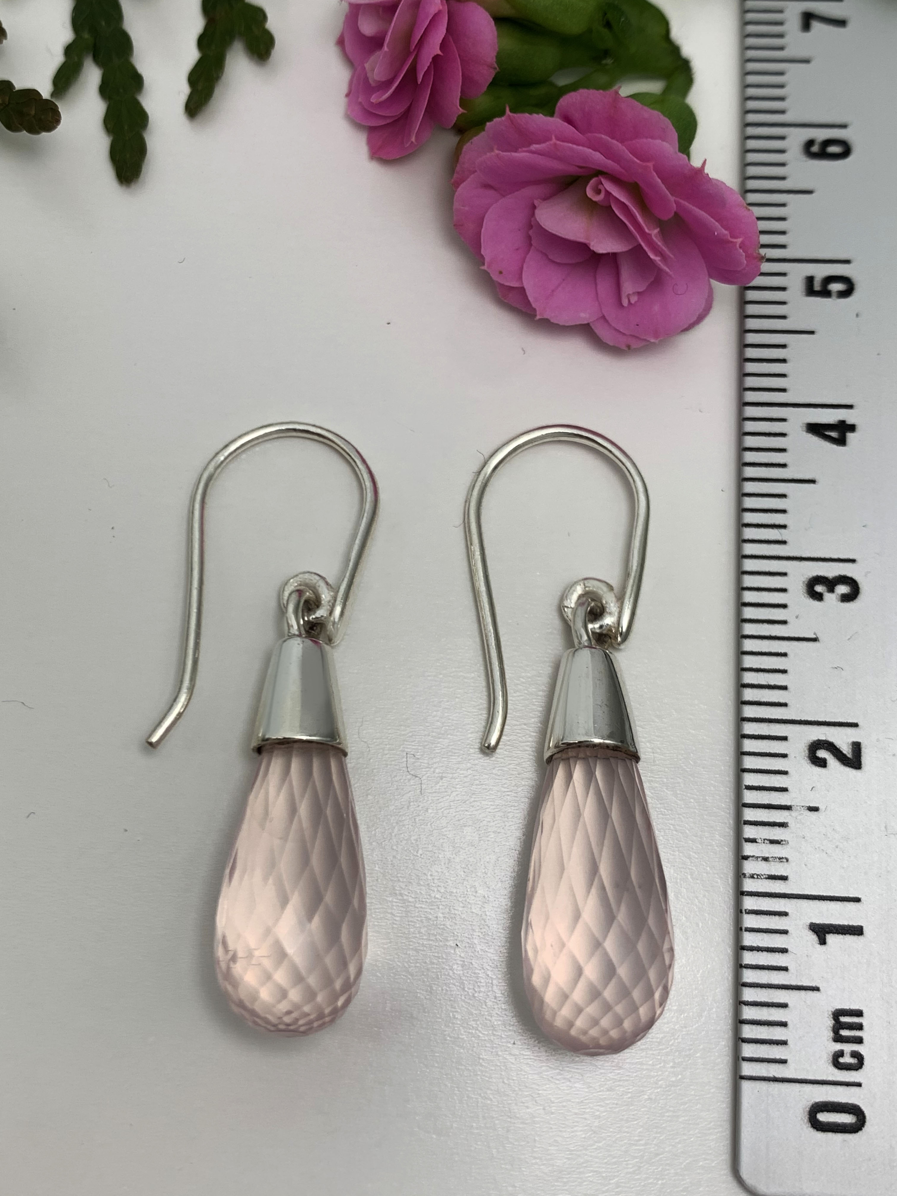 rosequarz-ohrhaenger-rosenquartz-earrings-ohr00892-3 Rosenquarz Ohrhänger
