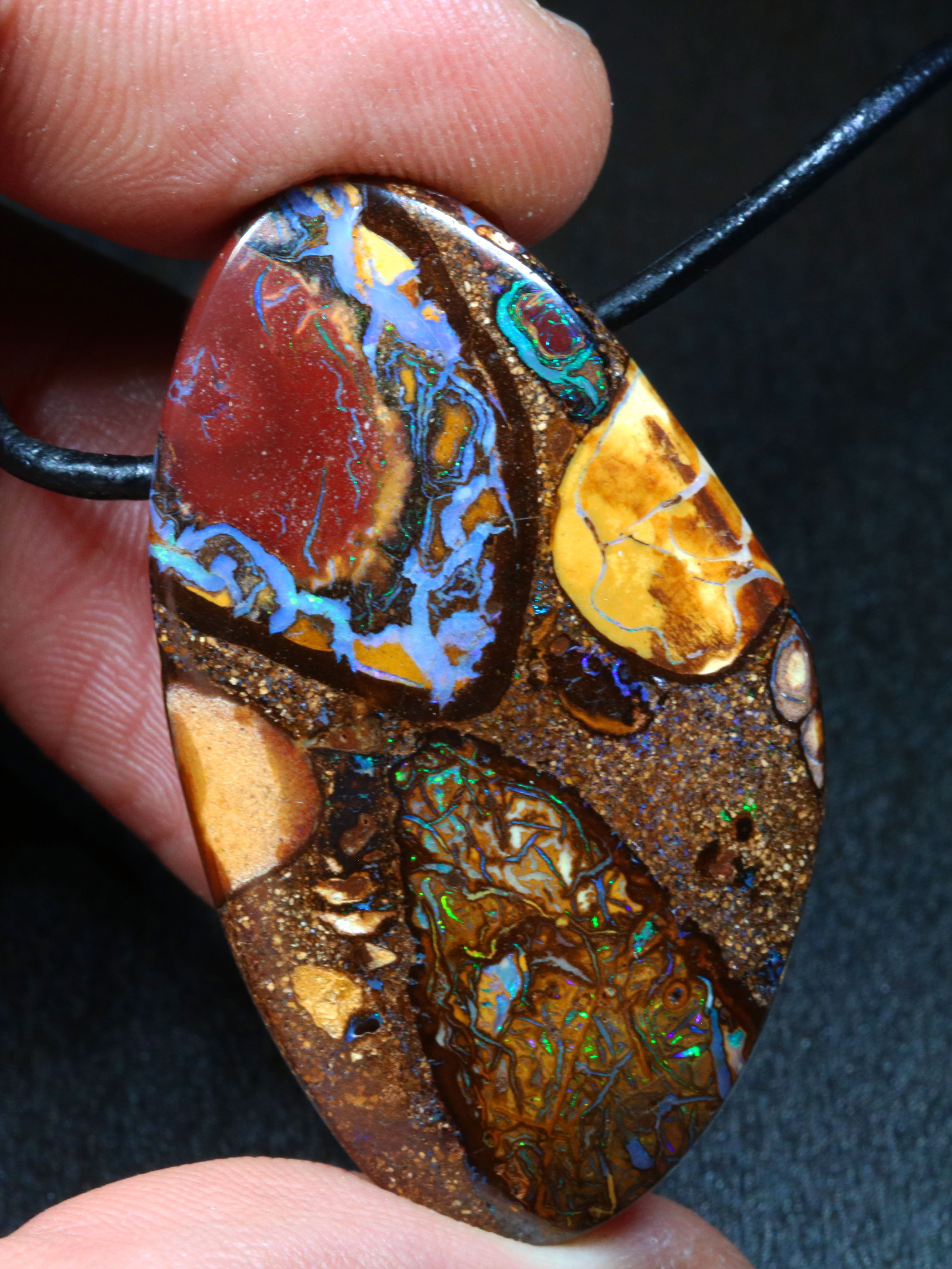 Boulder Opal Pendant