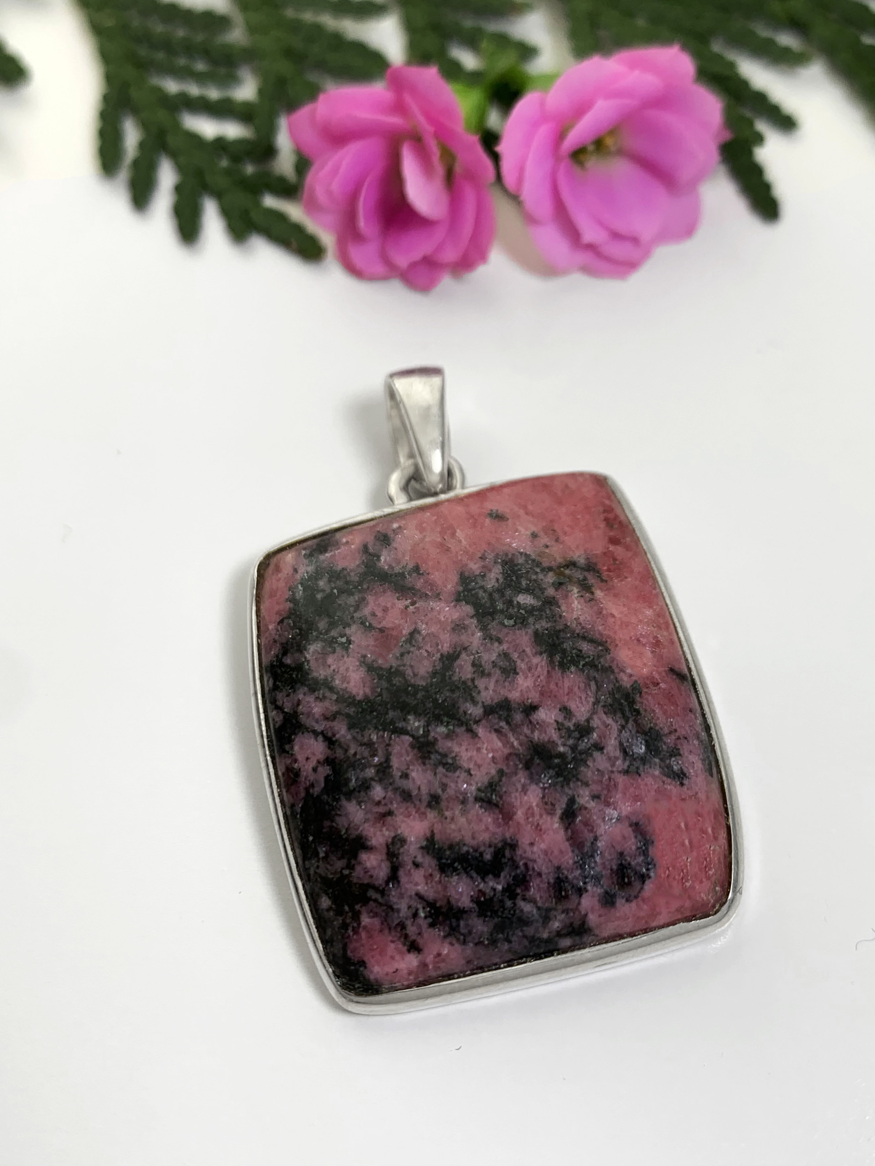 Rhodonite Pendant 