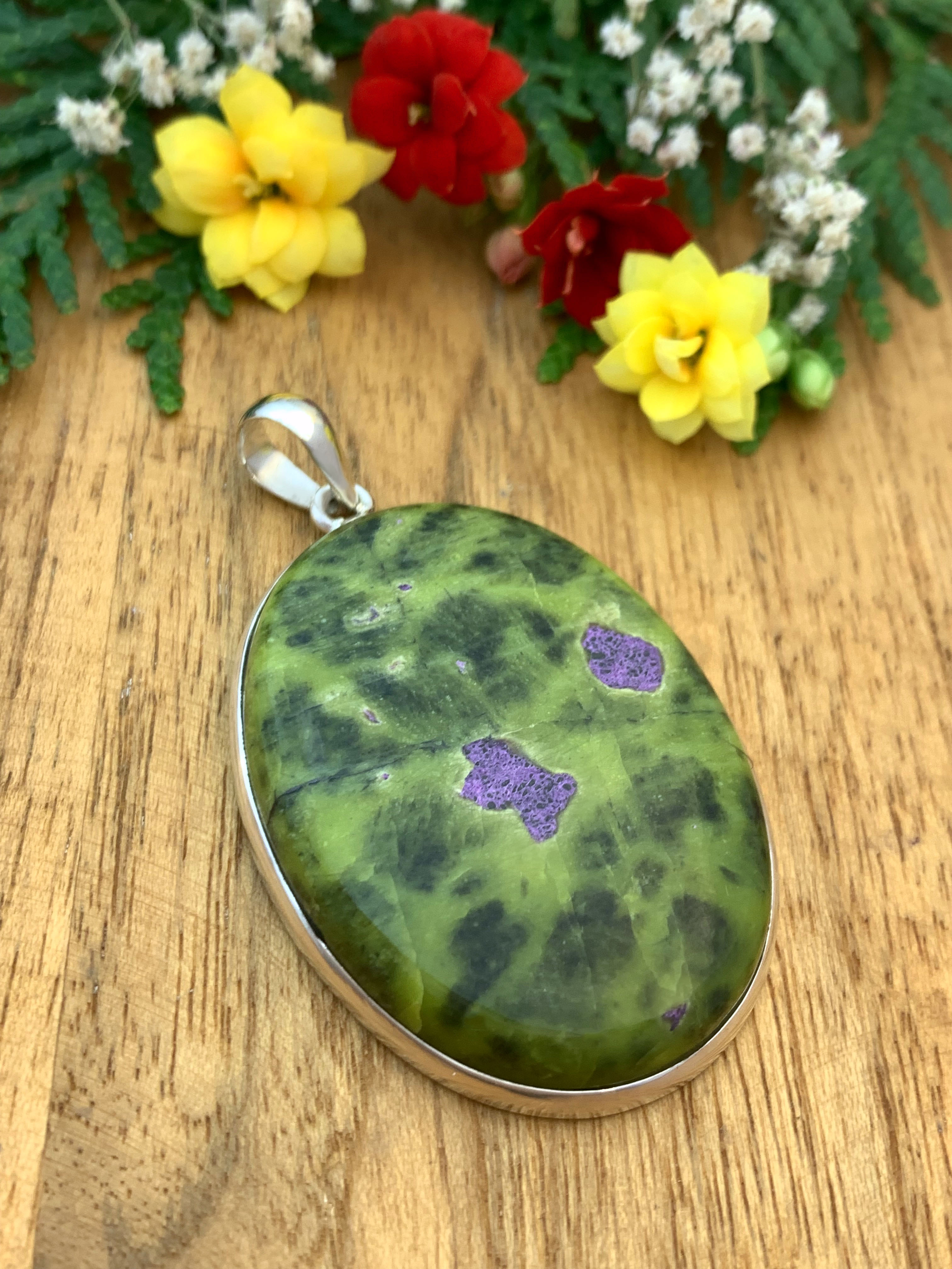 Stichtite Pendant
