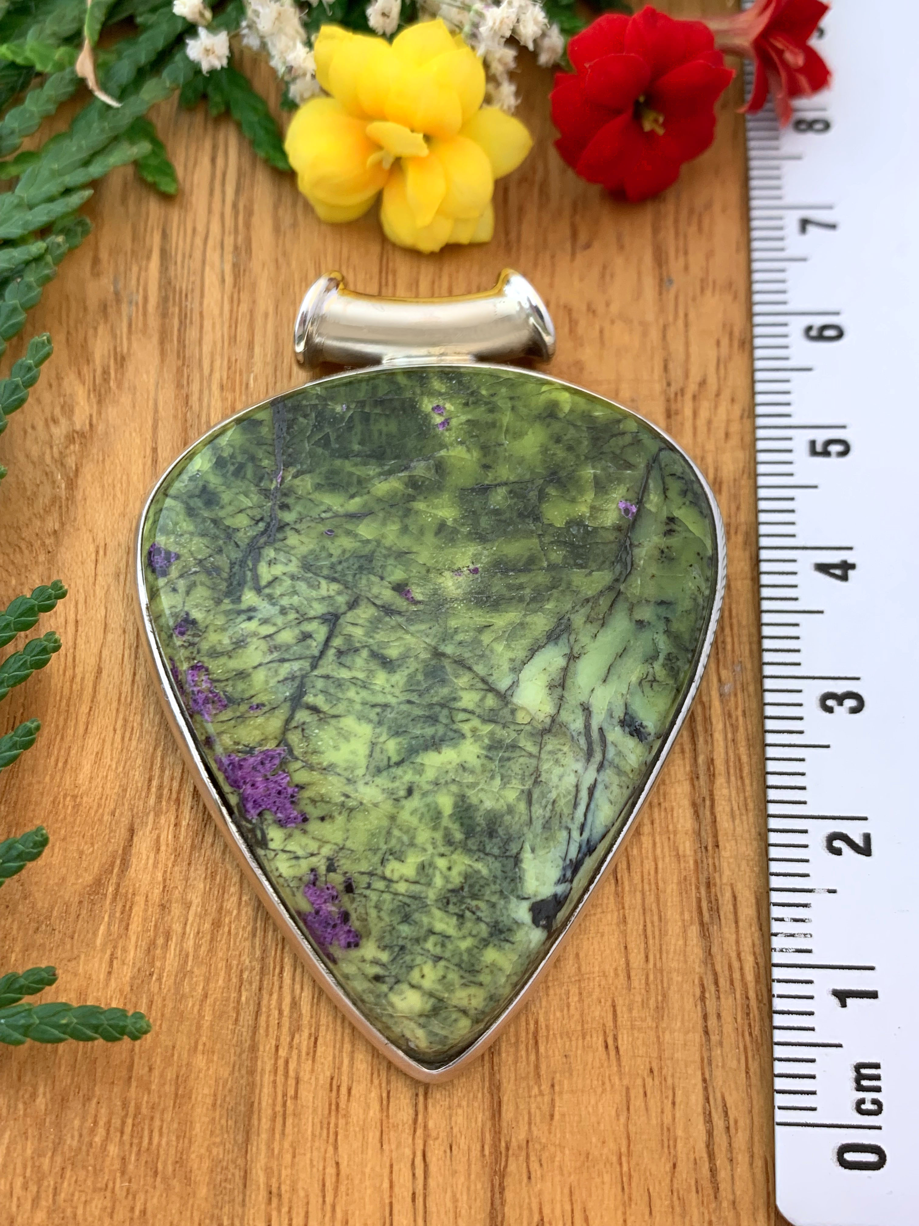Stichtite Pendant - XL