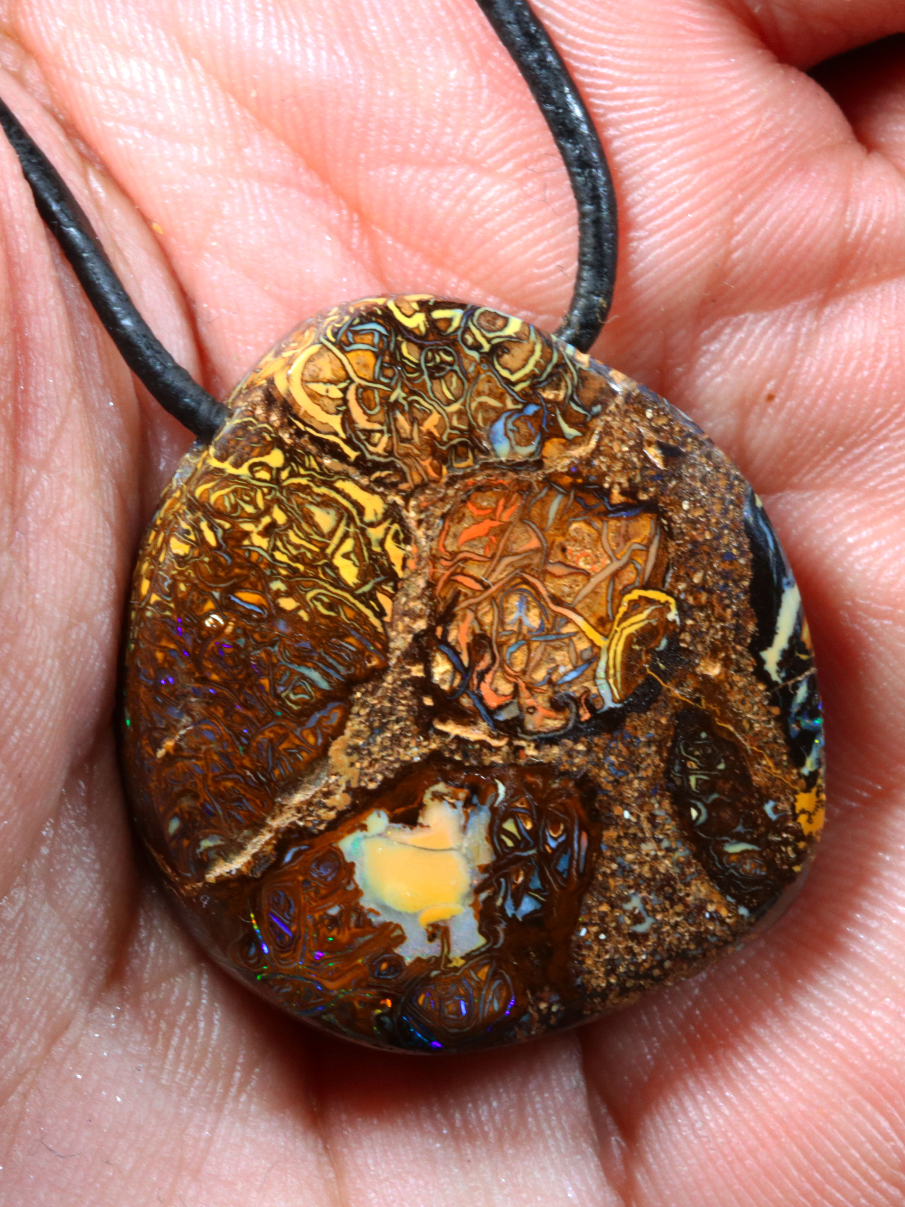 Boulder Opal Pendant
