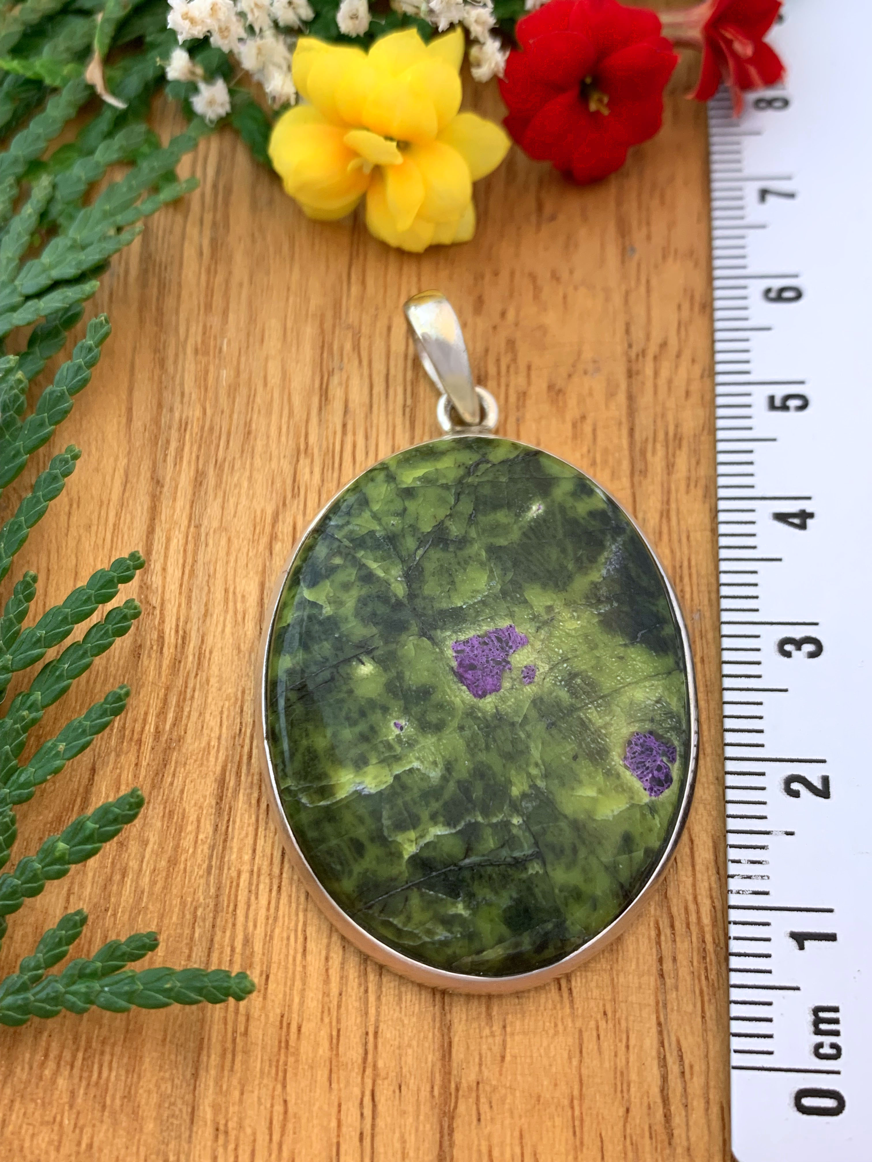 Stichtite Pendant