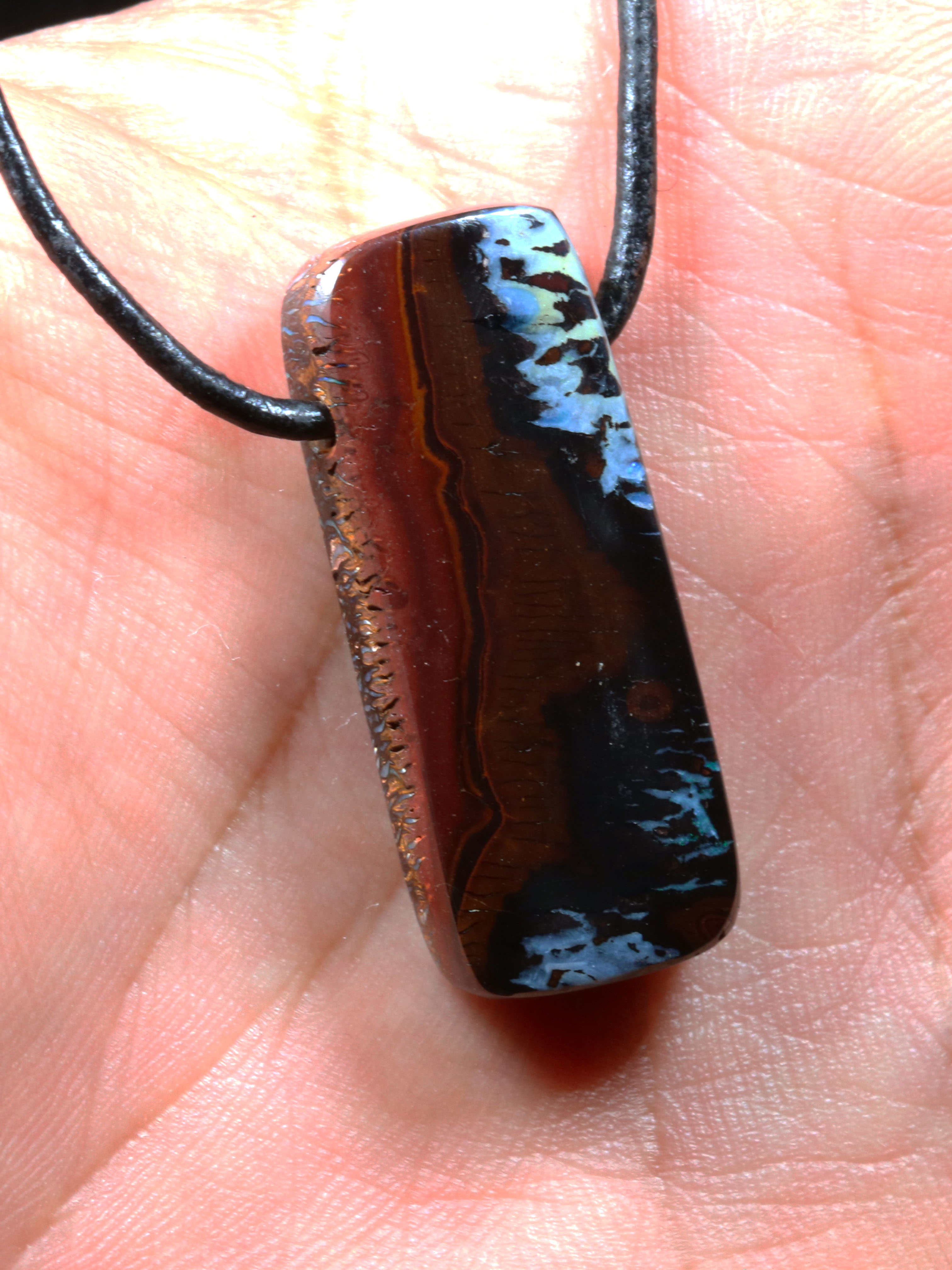 Boulder Opal Anhänger 