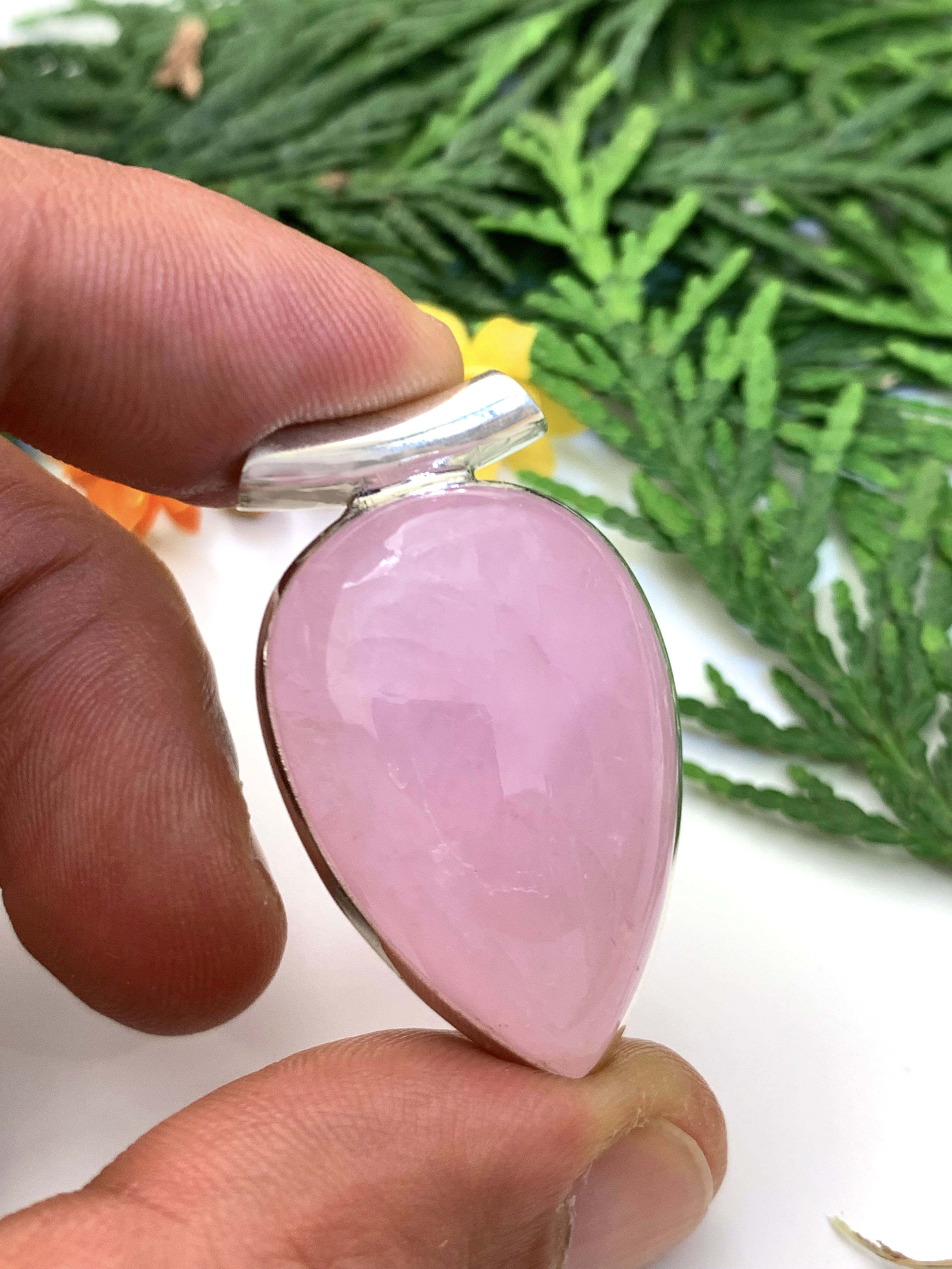 Morganite Pendant - XL