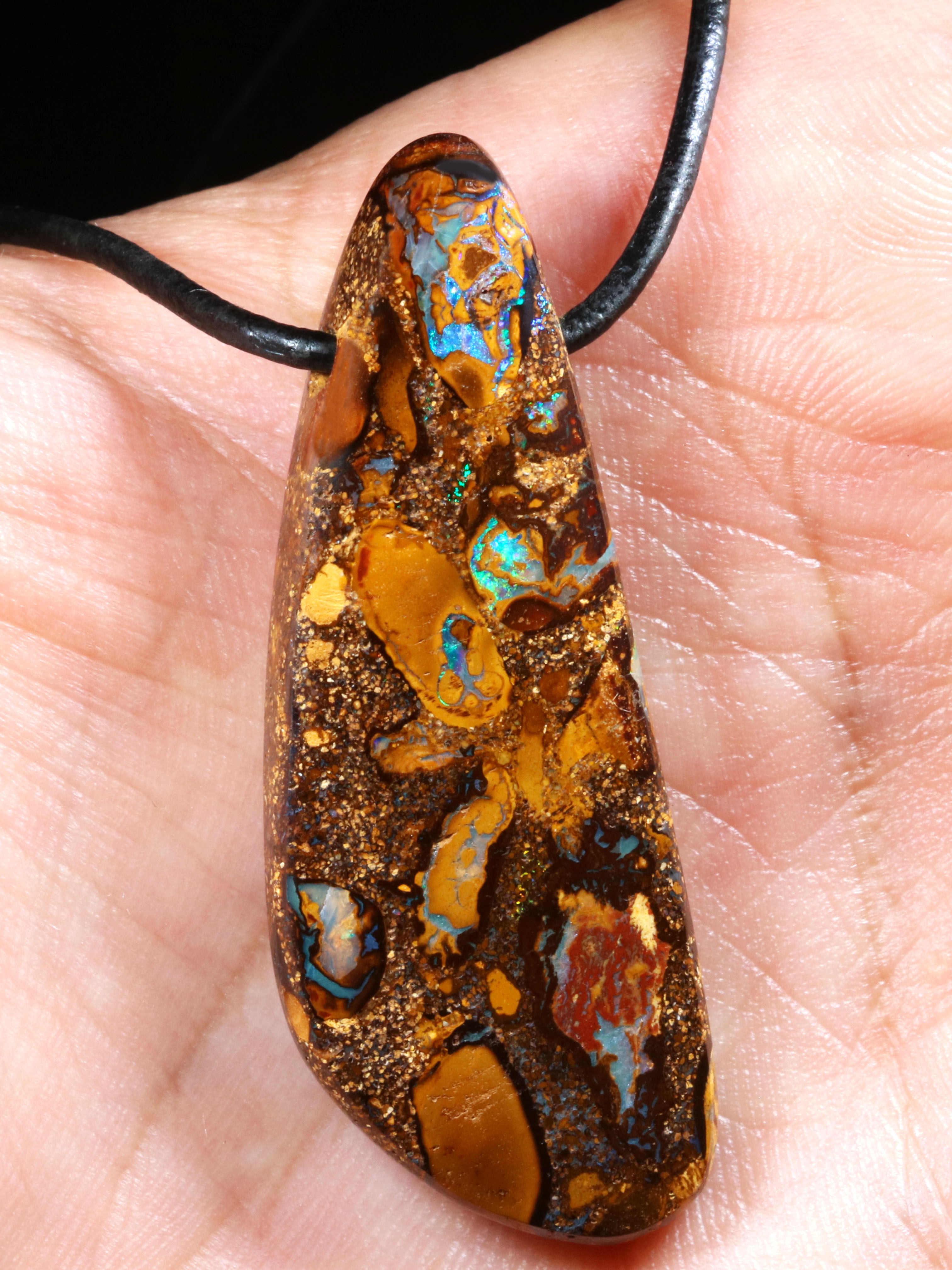 Boulder Opal Pendant