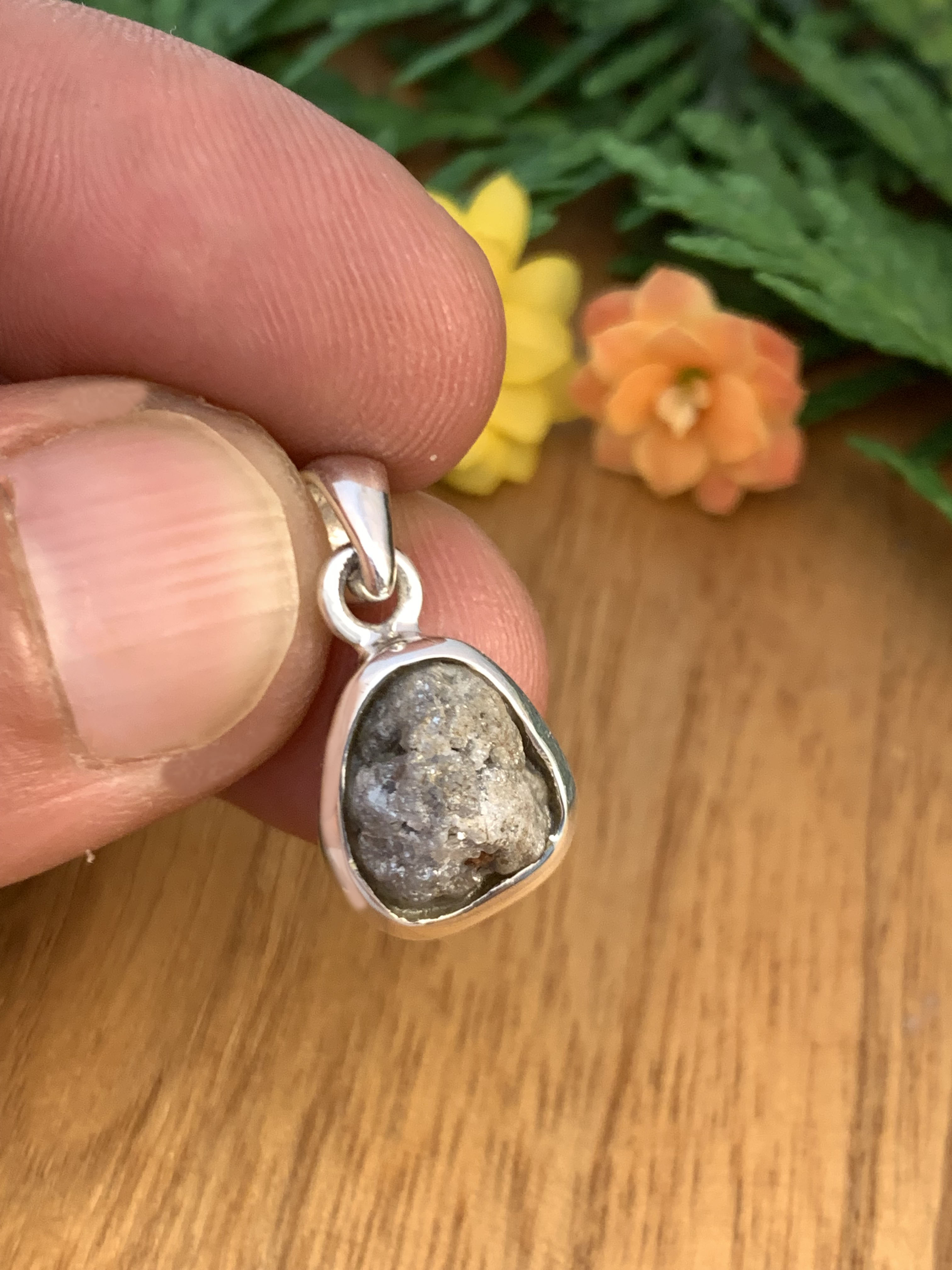 Rohdiamant Anhänger