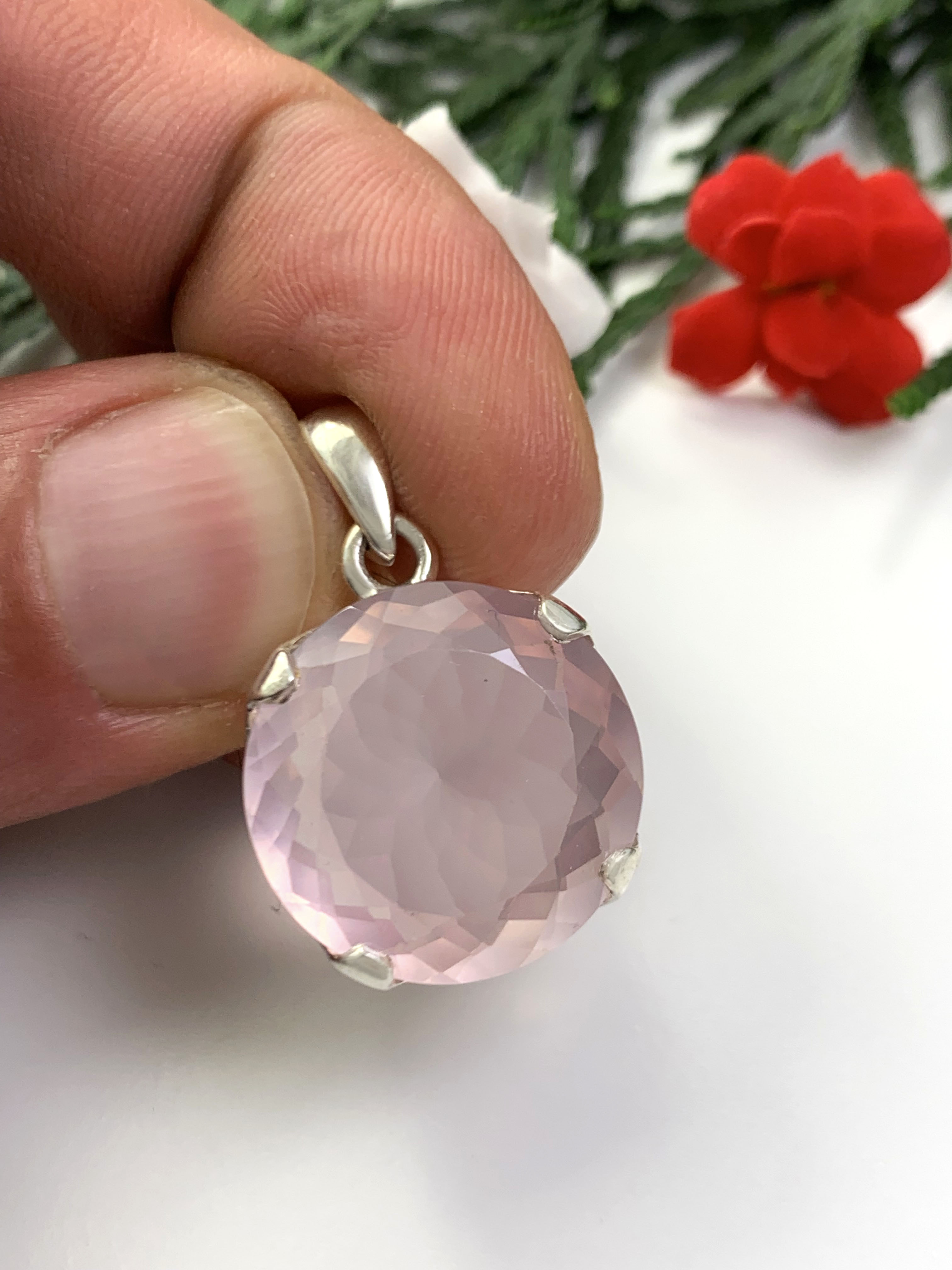 Rose Quartz Pendant