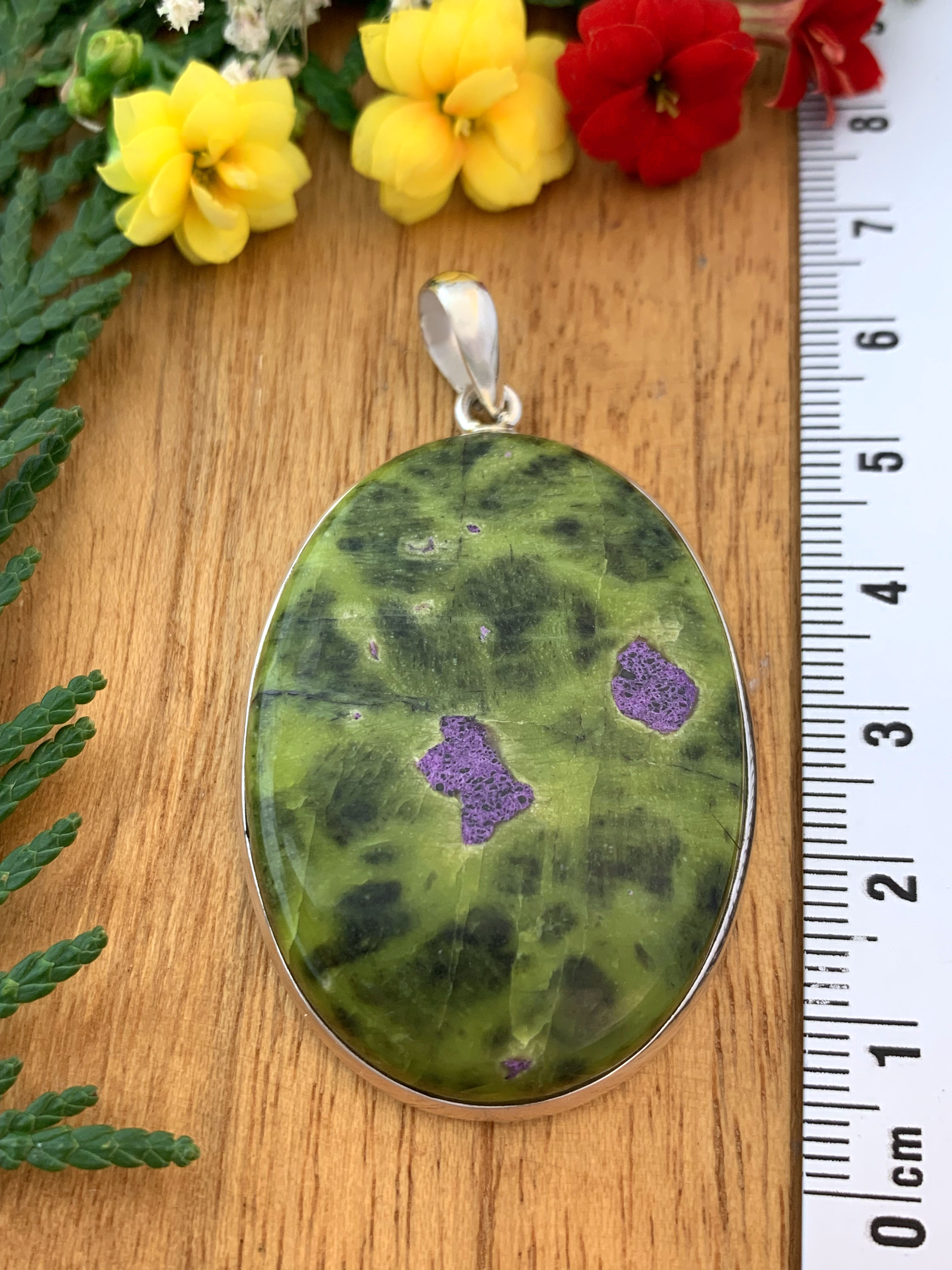 Stichtite Pendant