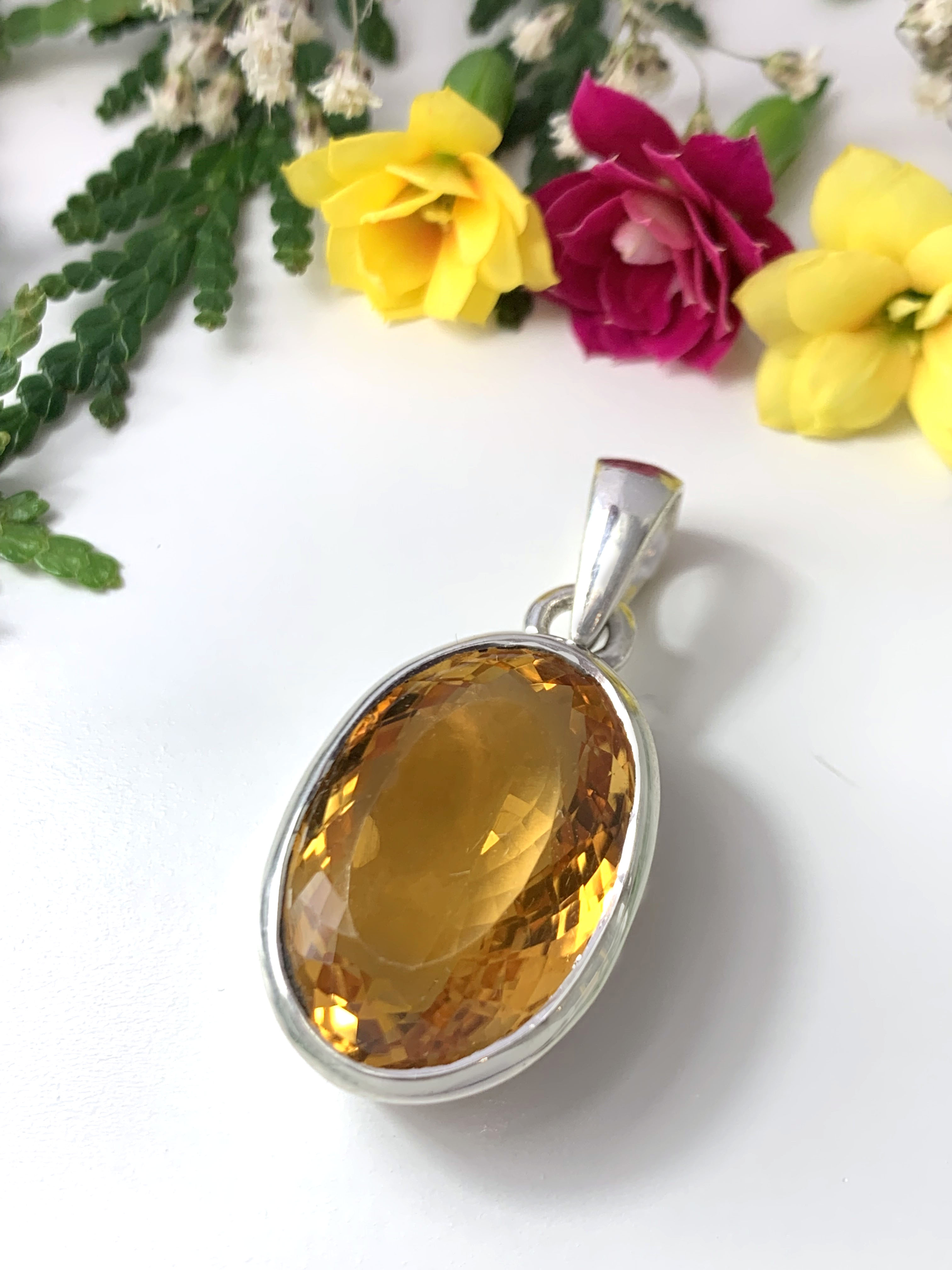 Citrine Pendant - TOP 