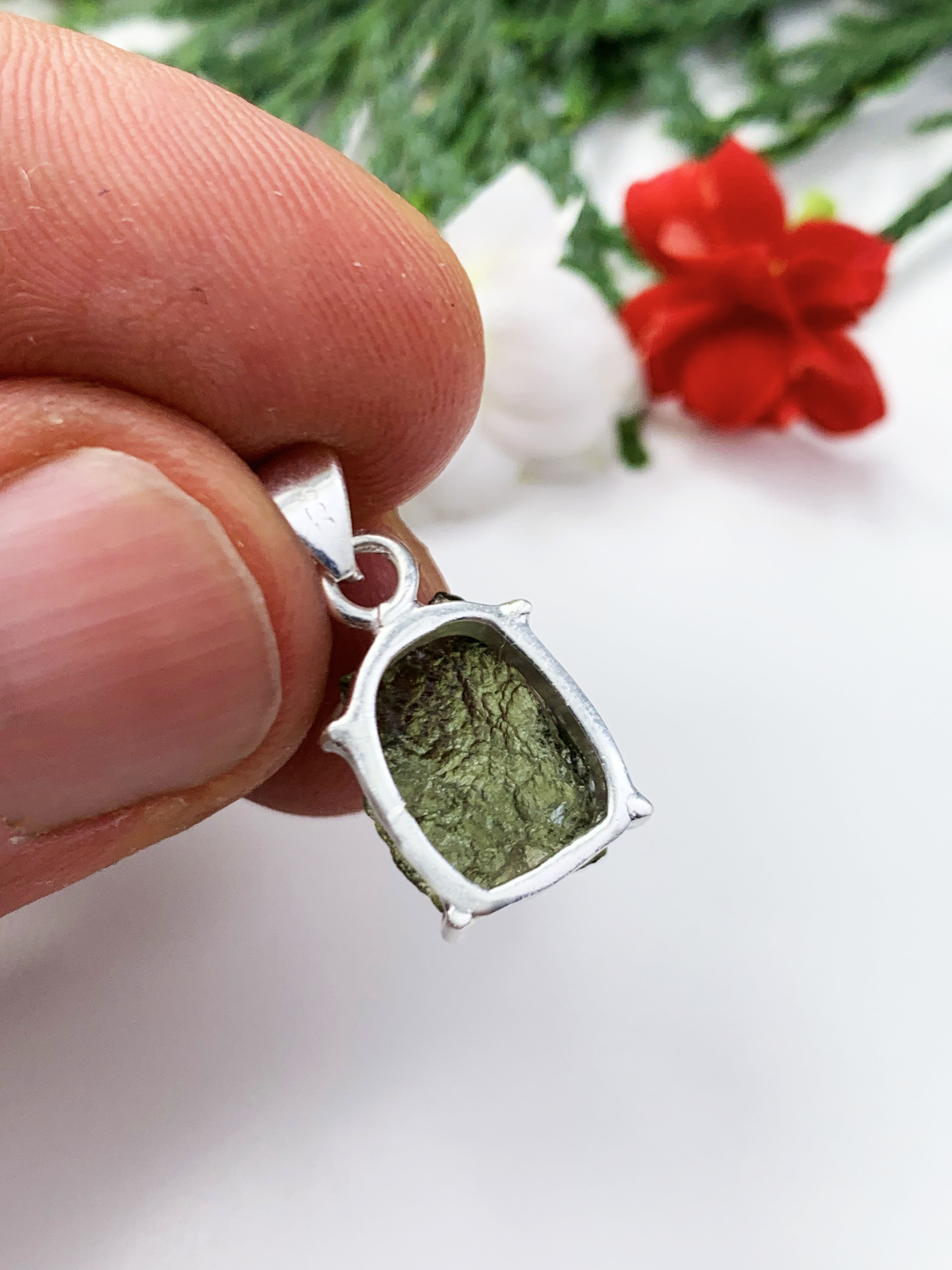 Moldavite Pendant