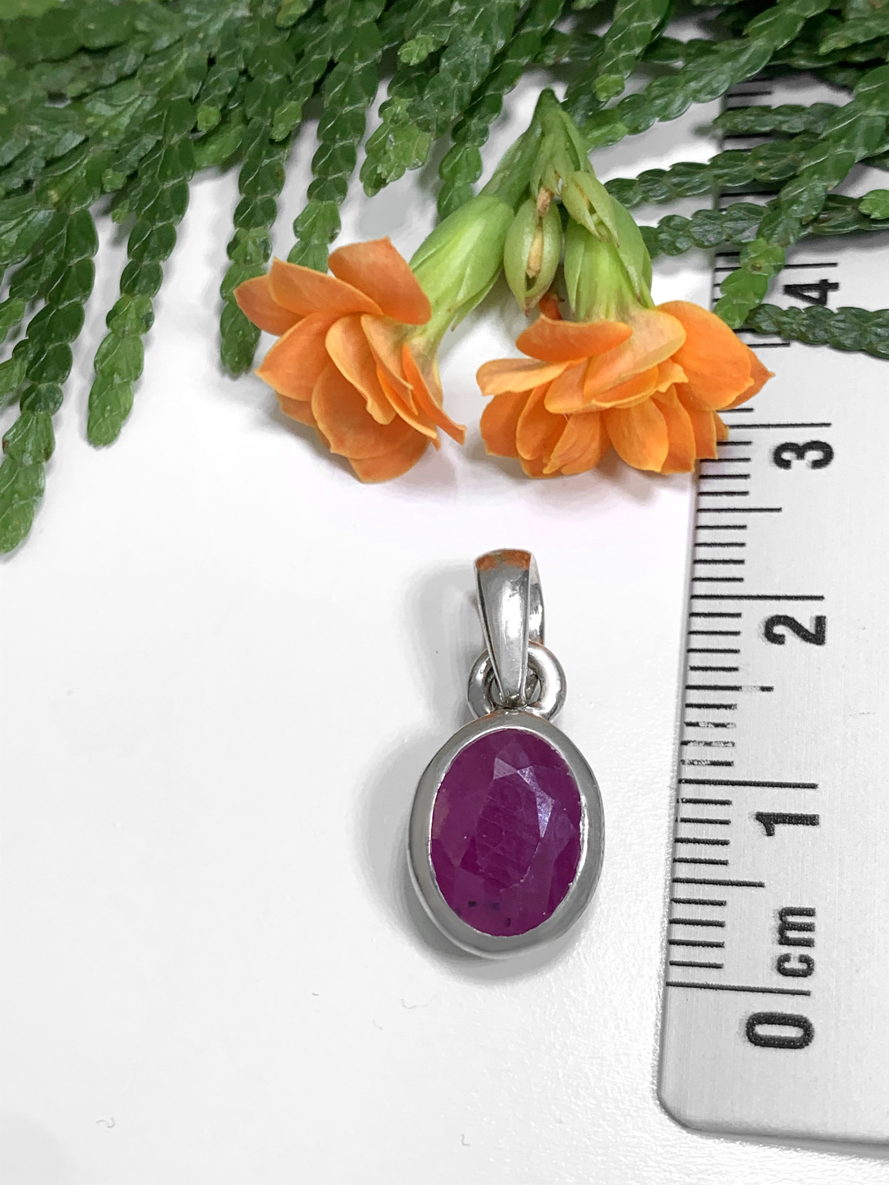 Ruby Pendant - TOP