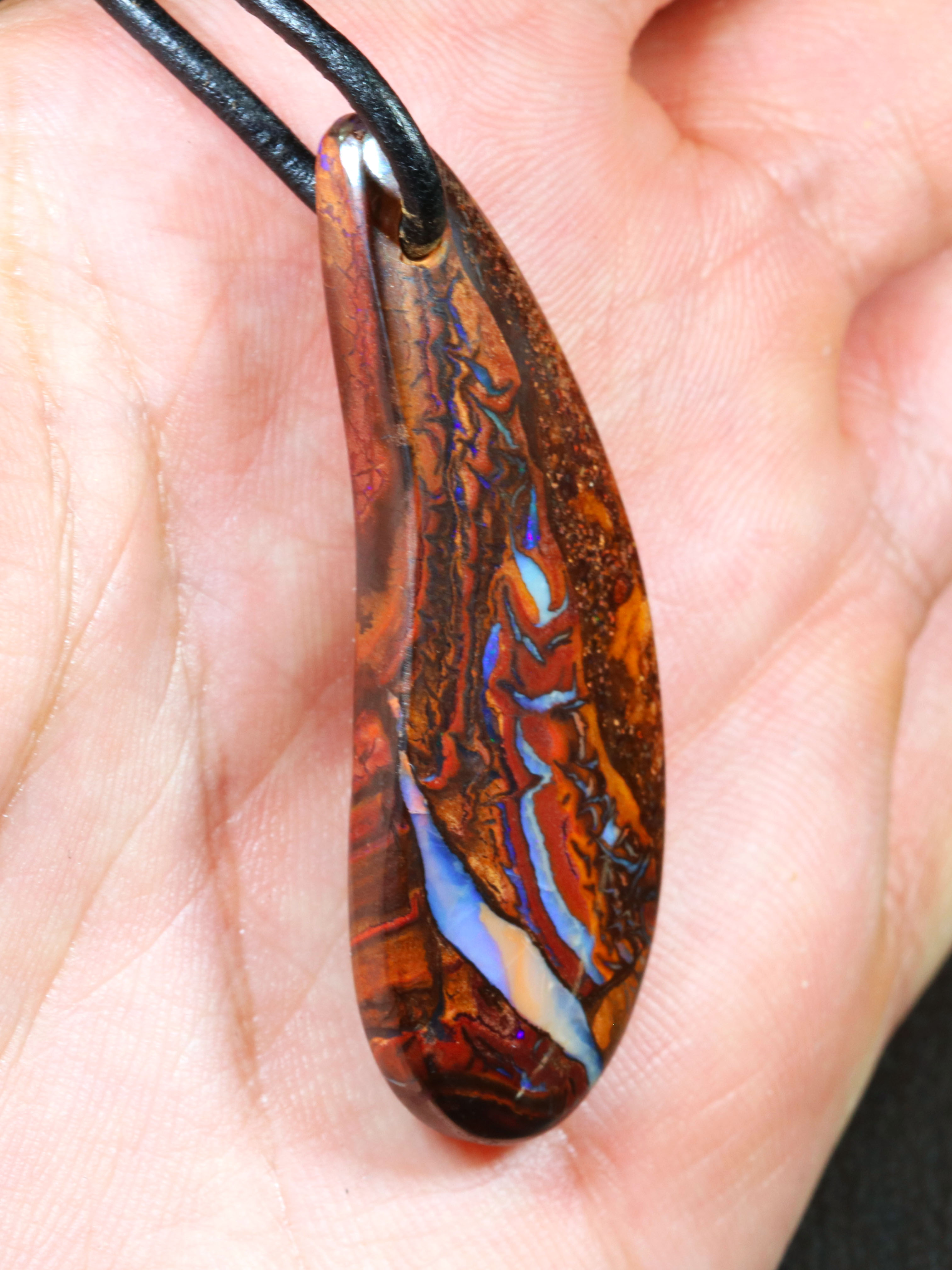 Boulder Opal Pendant