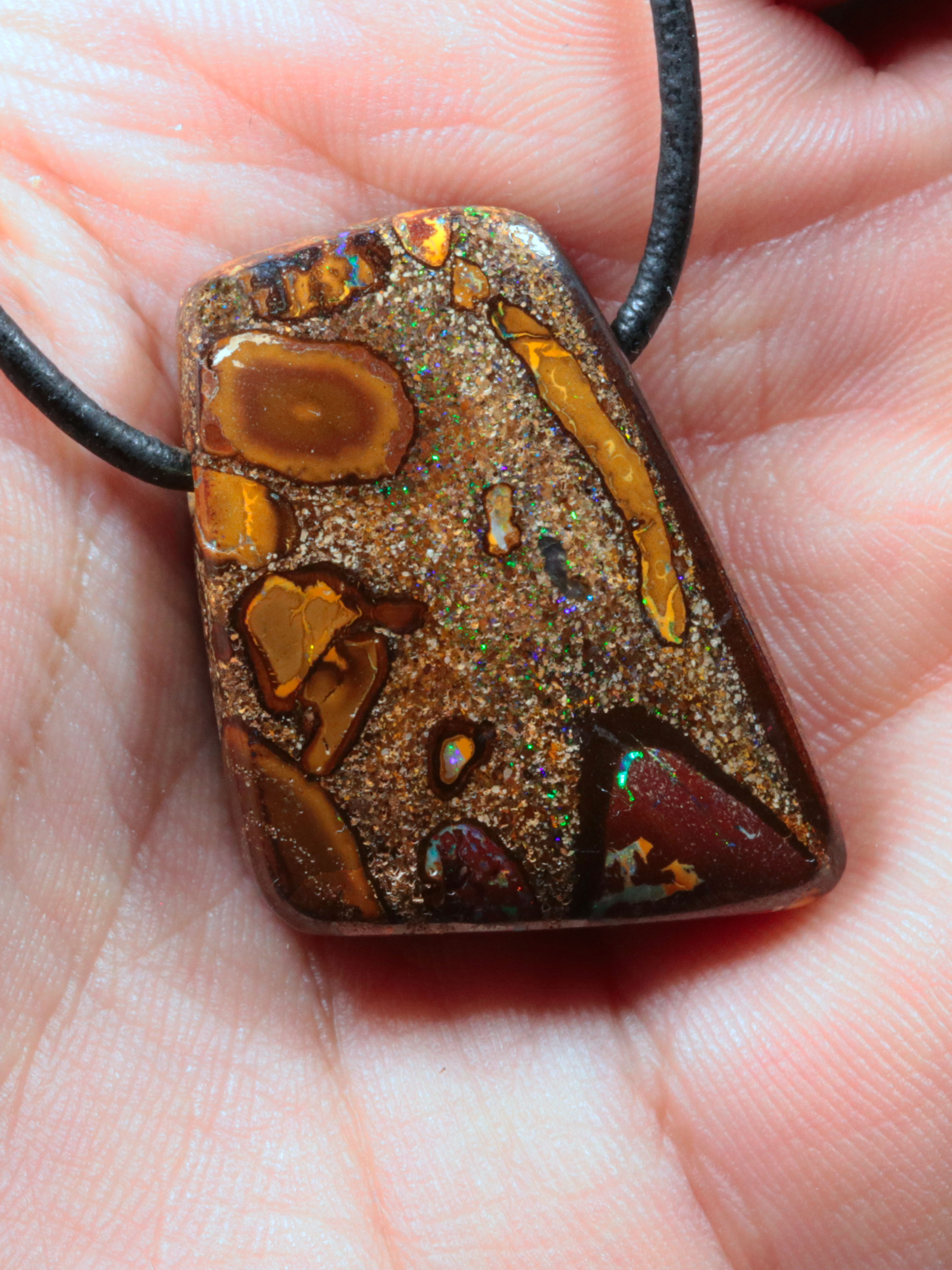 Boulder Opal Anhänger 
