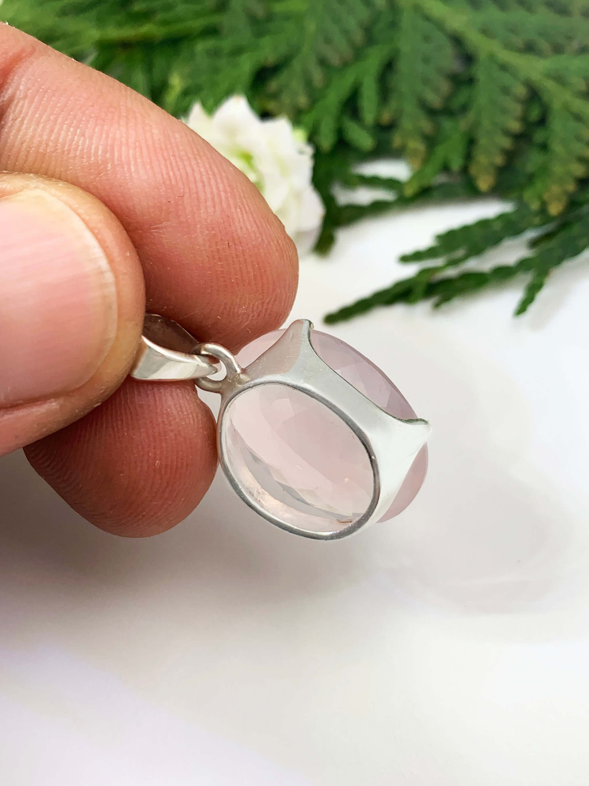 Rose Quartz Pendant 