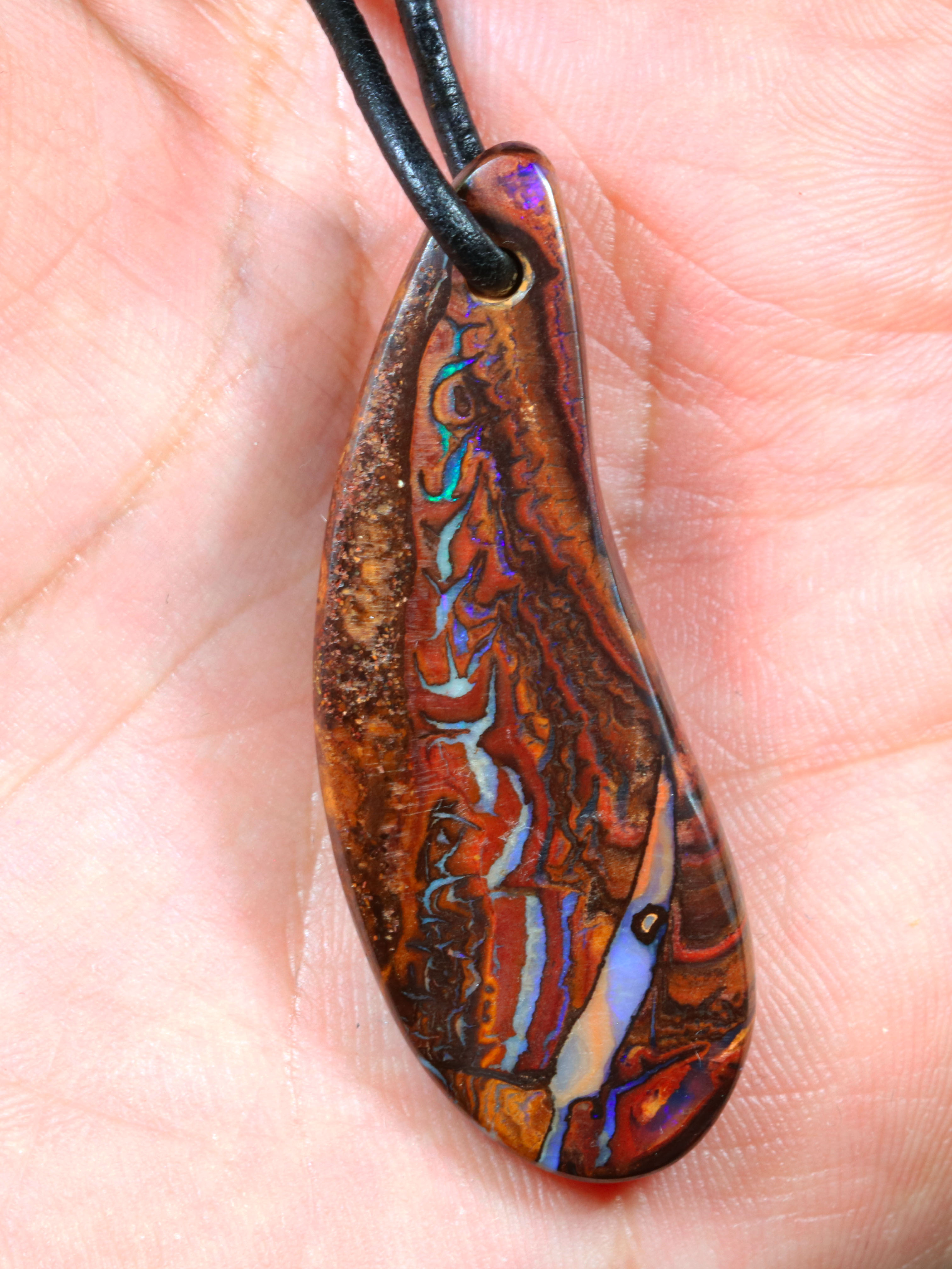 Boulder Opal Pendant