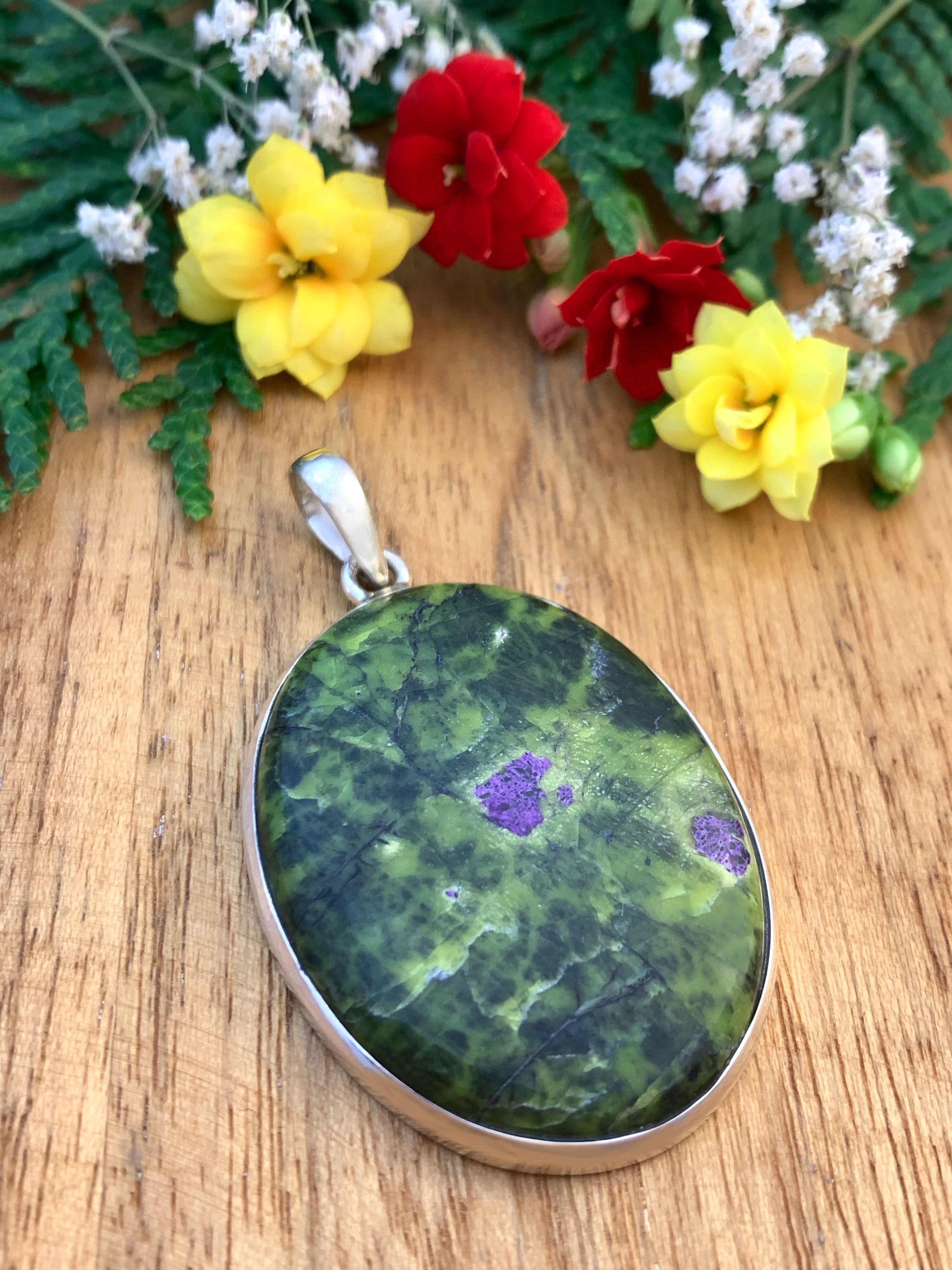 Stichtite Pendant