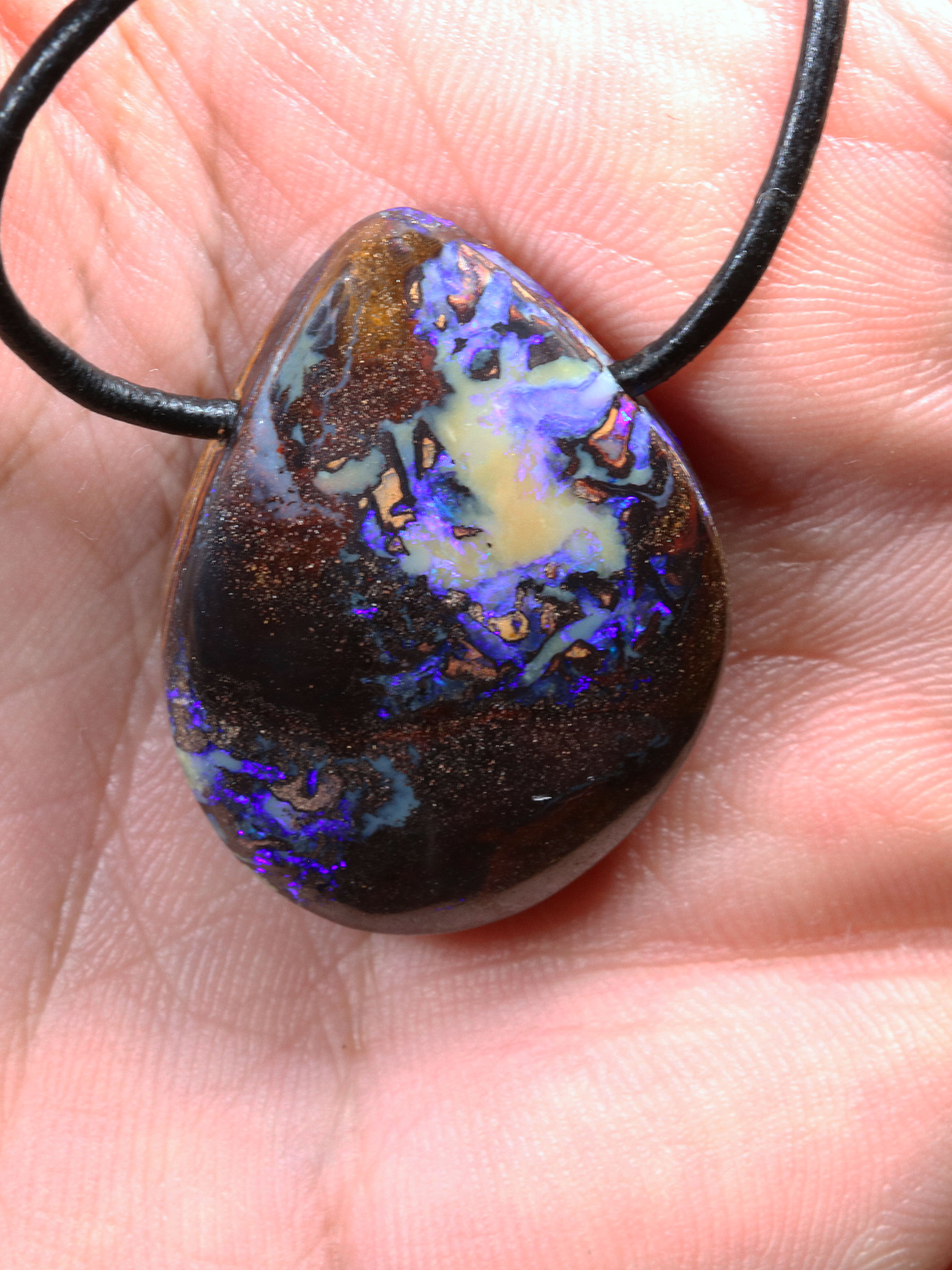 Boulder Opal Pendant