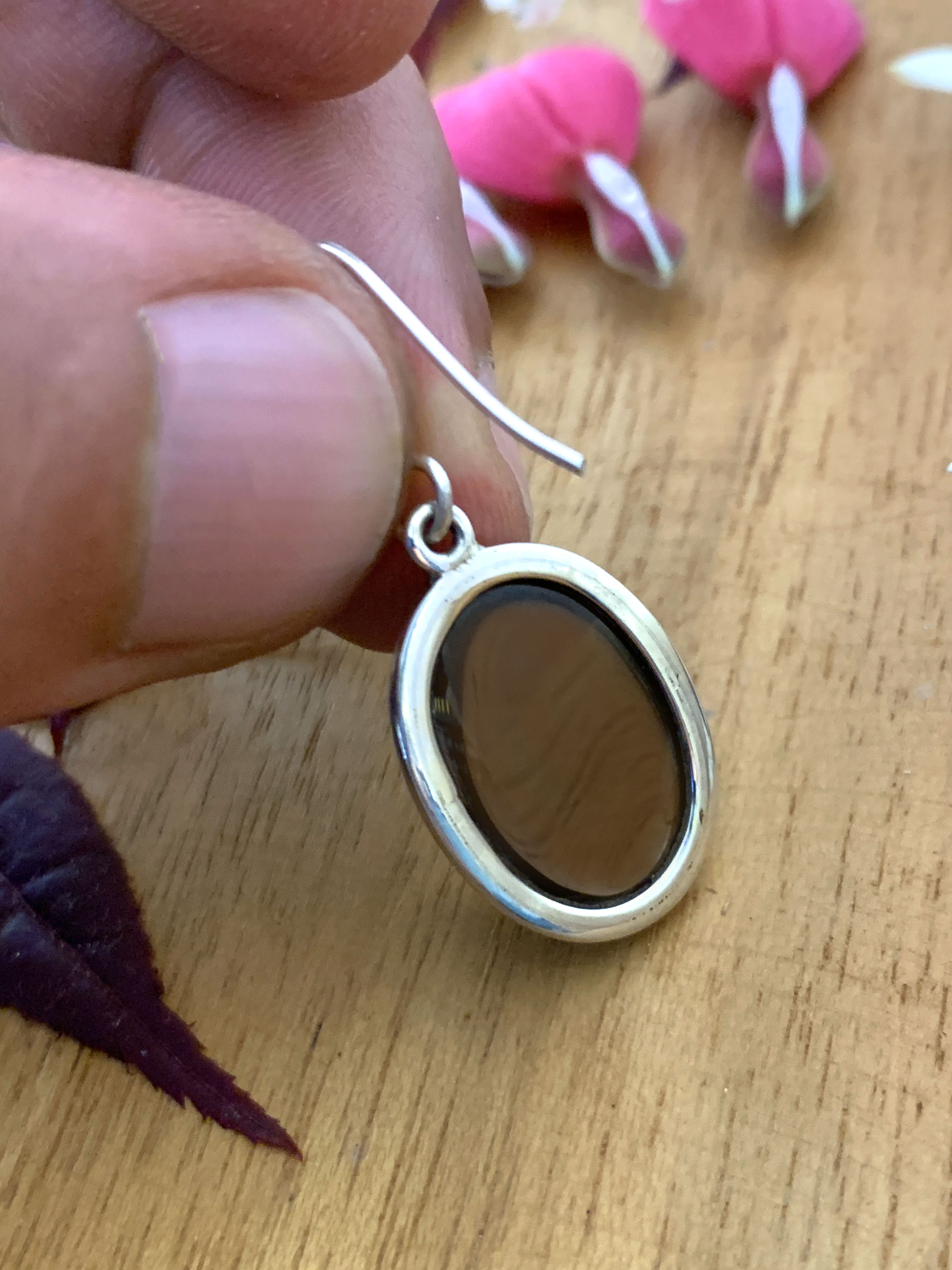 Smoky Quartz Earrings